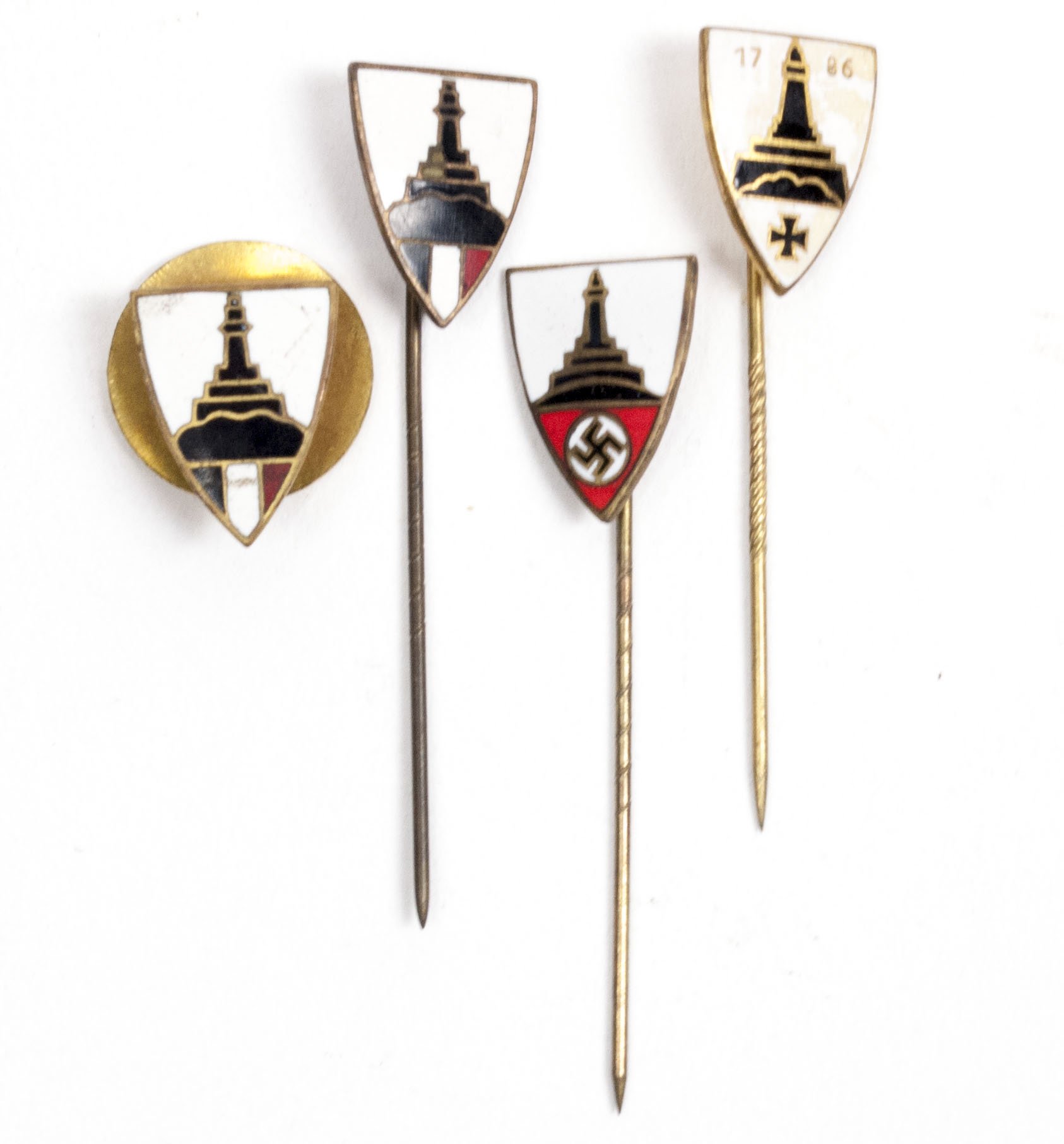 Kyffhäuserbund 4x memberbadges — image 3