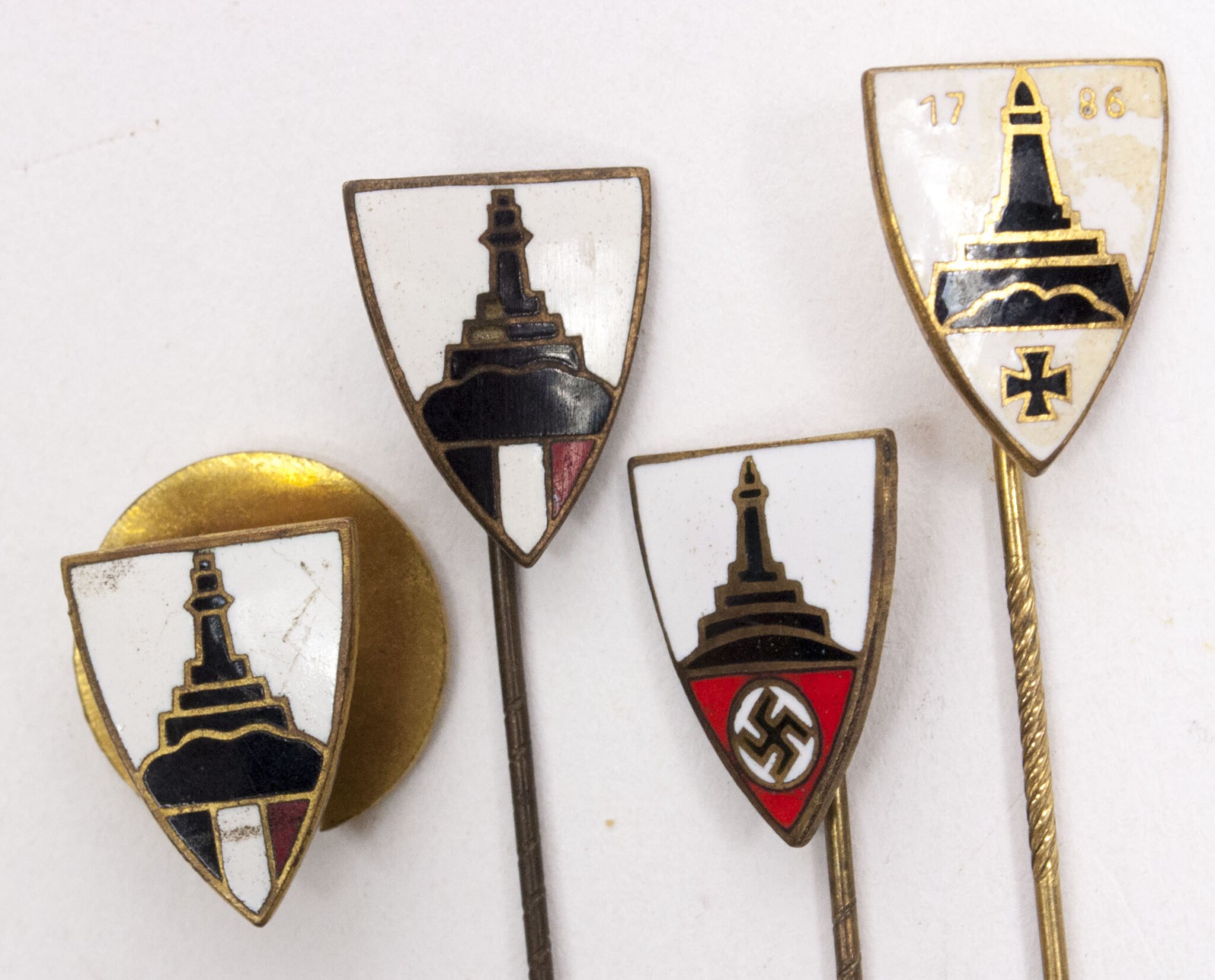 Kyffhäuserbund 4x memberbadges — image 5