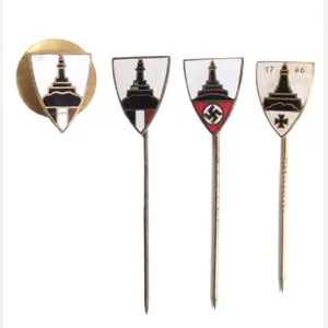 Kyffhäuserbund 4x memberbadges