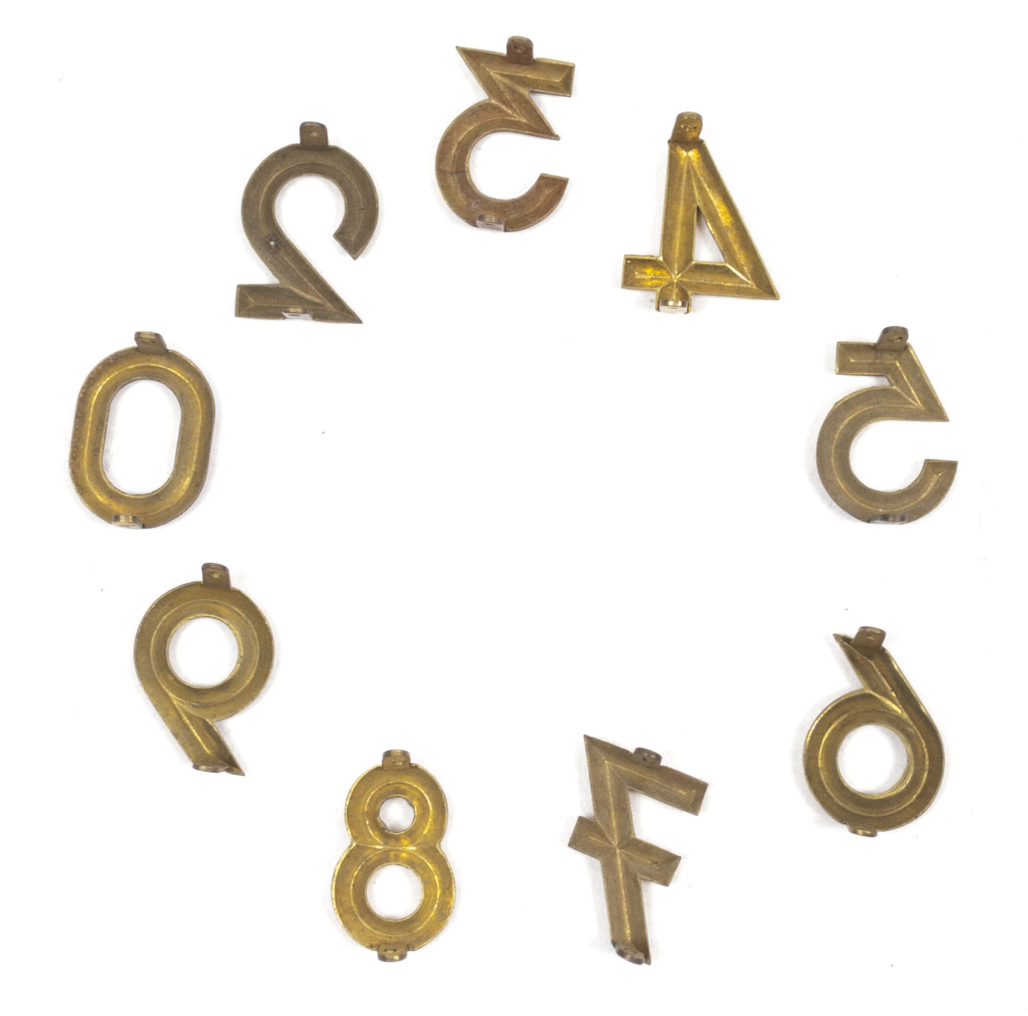 WWII Nederlandsche Arbeidsdienst (NAD) Shoulderboard numbers — image 2