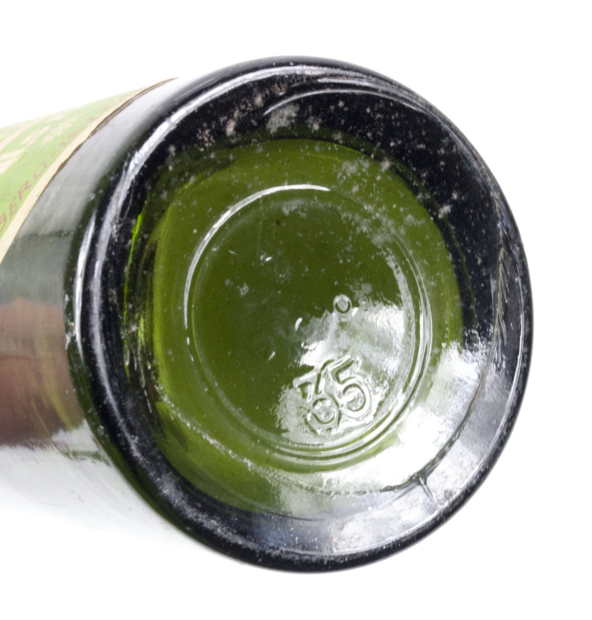 (Denmark) Carlsberg 'HOF' Pilsner green bottle World War II with swastika paper label (1930's) — image 7