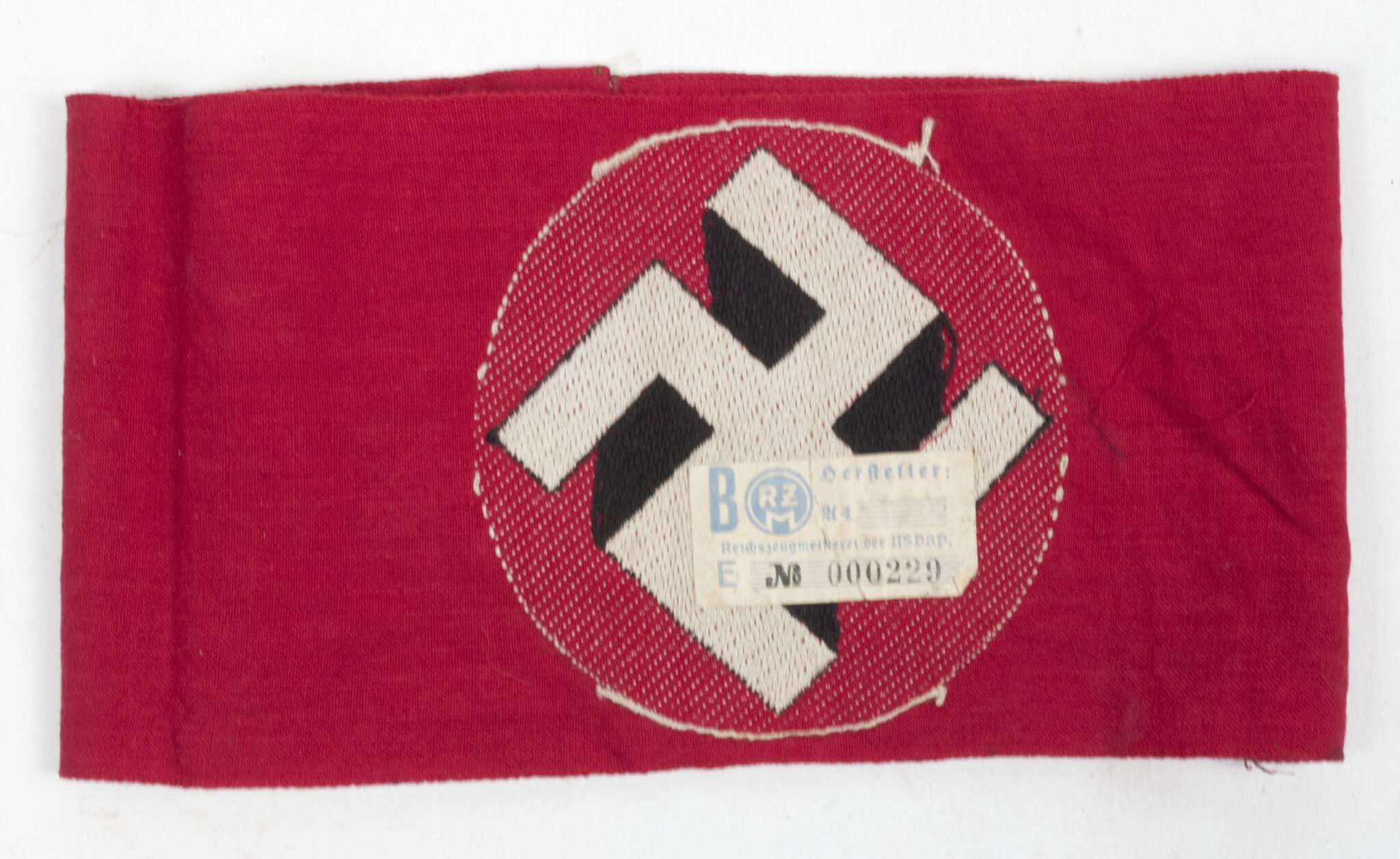 NSDAP armband (with paper RZM label) — image 7