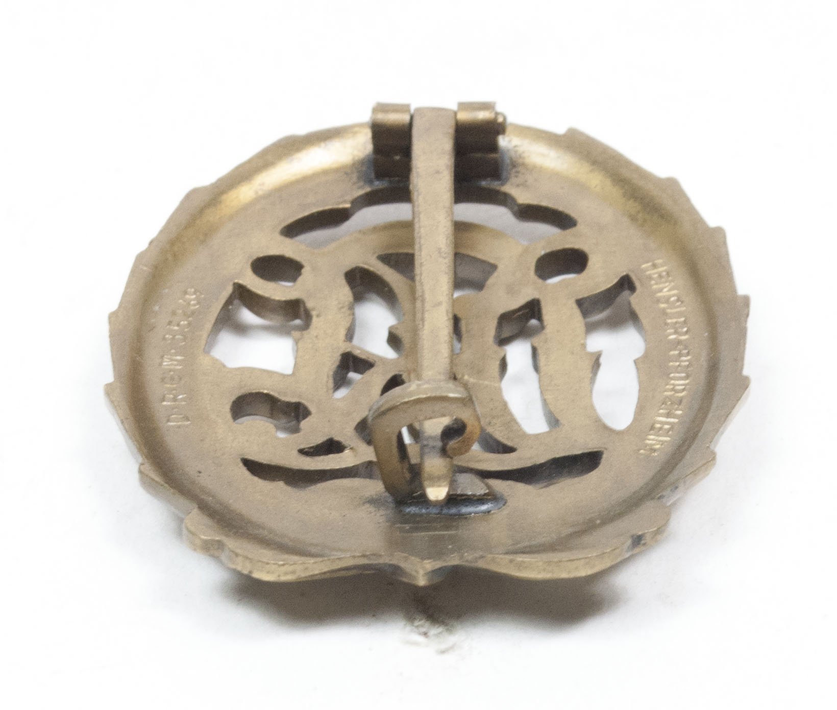 Deutsches Reichssportabzeichen (DRL) bronze – (Maker Hensler Pforzheim) — image 3