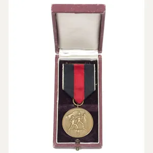 Sudetenland Annexation medal + case