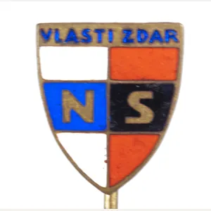 (Czech) NS Vlasti Zdar membership badge (lapel pin)