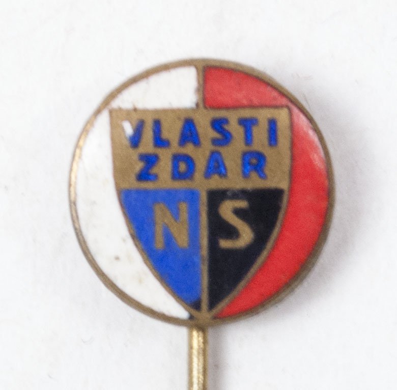 (Czech) NS Vlasti Zdar membership badge (lapel pin) — image 5
