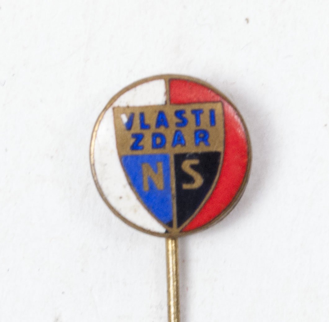 (Czech) NS Vlasti Zdar membership badge (lapel pin) — image 6