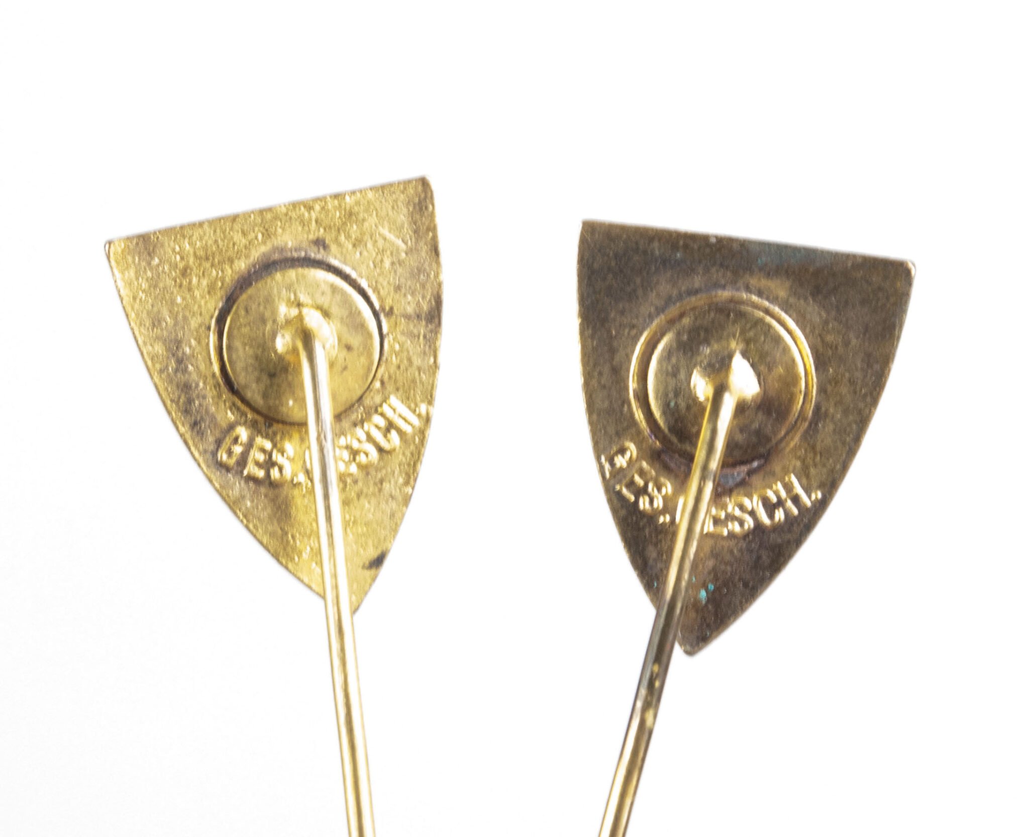 TWO Kyffhäuserbund stickpin memberbadges — image 5