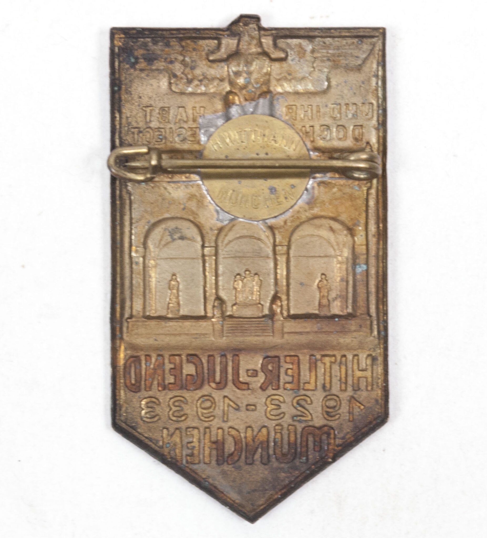 Hitlerjugend (HJ) 1923-1933 München abzeichen (maker H. Wittmann München) — image 2