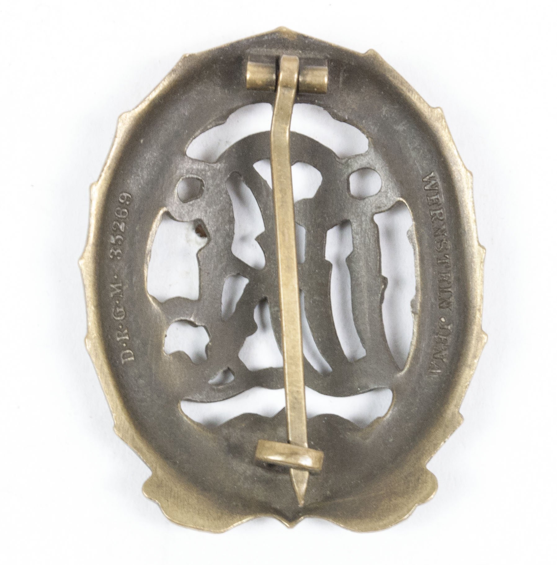 Deutsches Reichssportabzeichen (DRL) bronze (Maker Wernstein Jena) — image 2