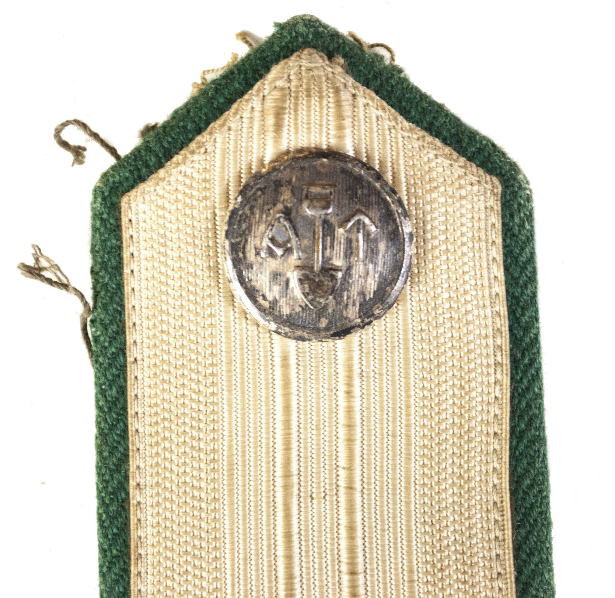 (Norwegen) Arbeitstjenesten Troppsfører or Underkvartermester skuldersklaff / shoulderboard — image 3