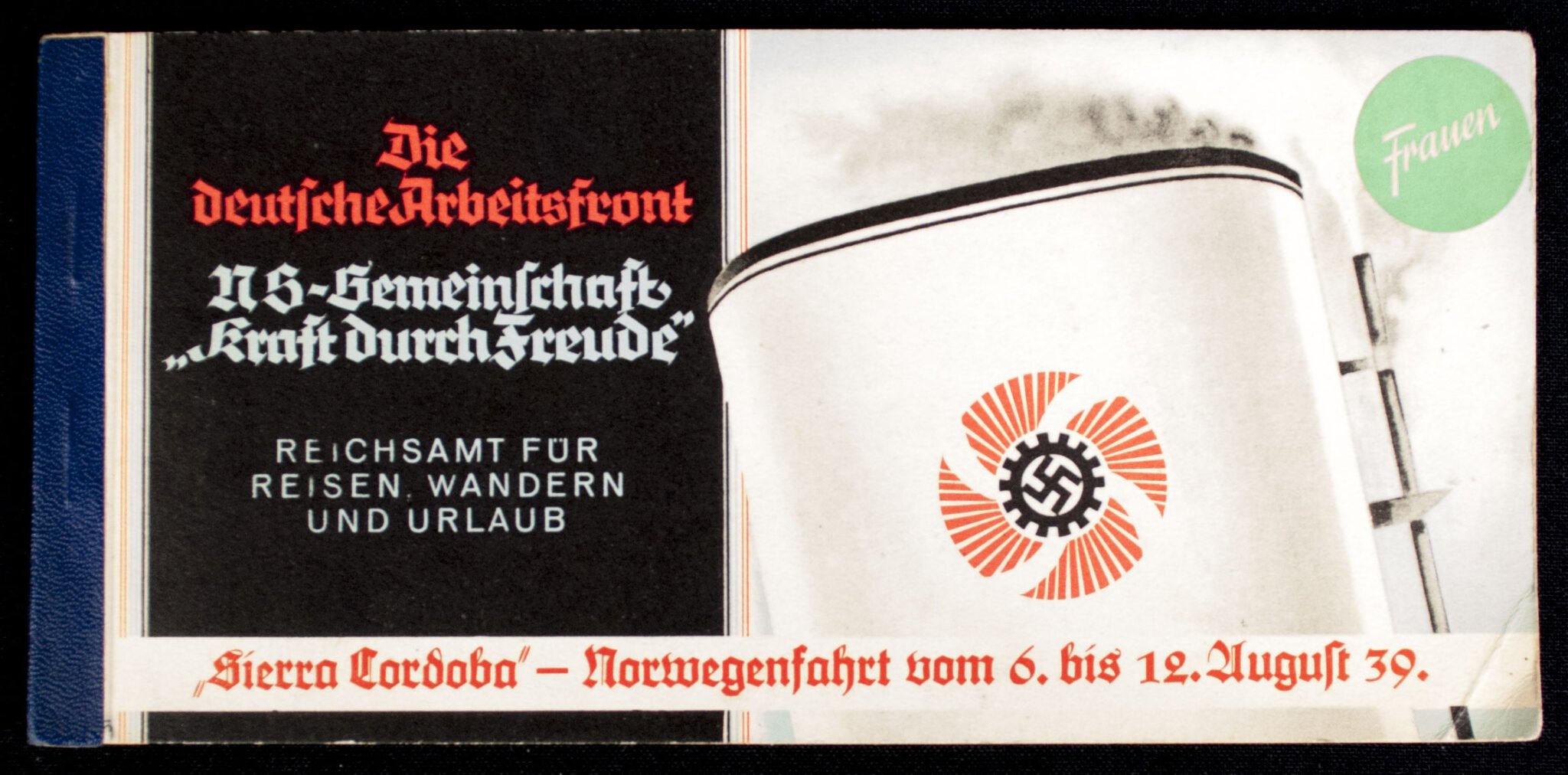 Die Deutsche Arbeitsfront N.S.-Gemeinschaft Kraft durch Freude (KDF) Sierra Cordoba Norwegenfahrt 1939 — image 2