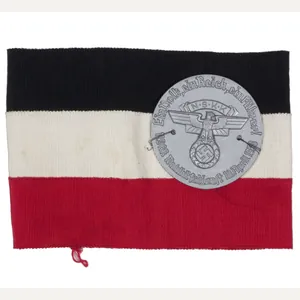NSKK Wahlhilfsdienst 10. April 1938 armband (Maker Richard Sieper & …