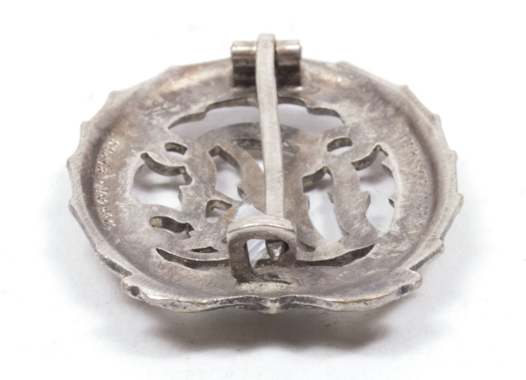 Deutsches Reichssportabzeichen (DRL) silber – (Maker Wernstein Jena) — image 3