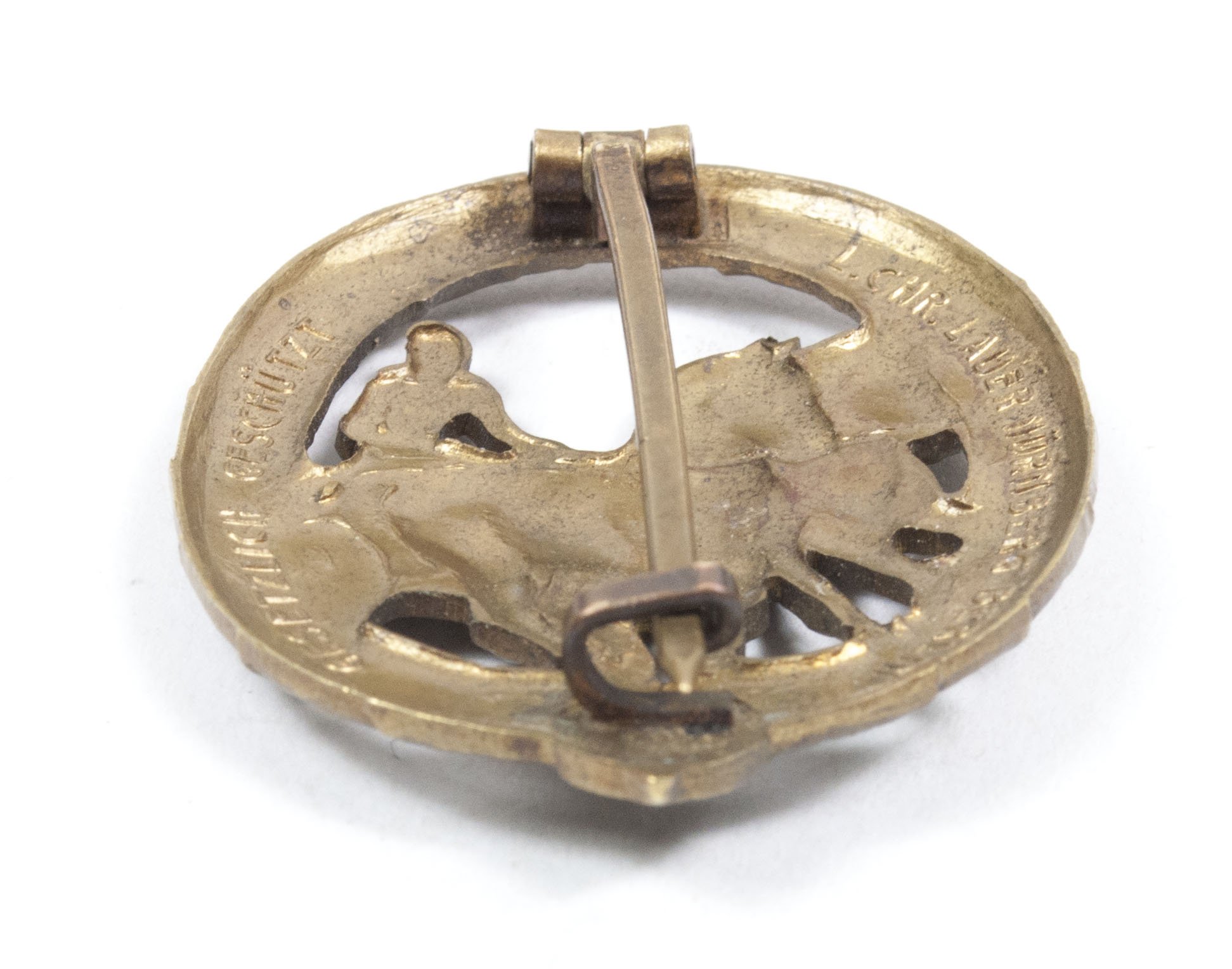 Fahrerabzeichen in bronze (maker L. Chr. Lauer) — image 3