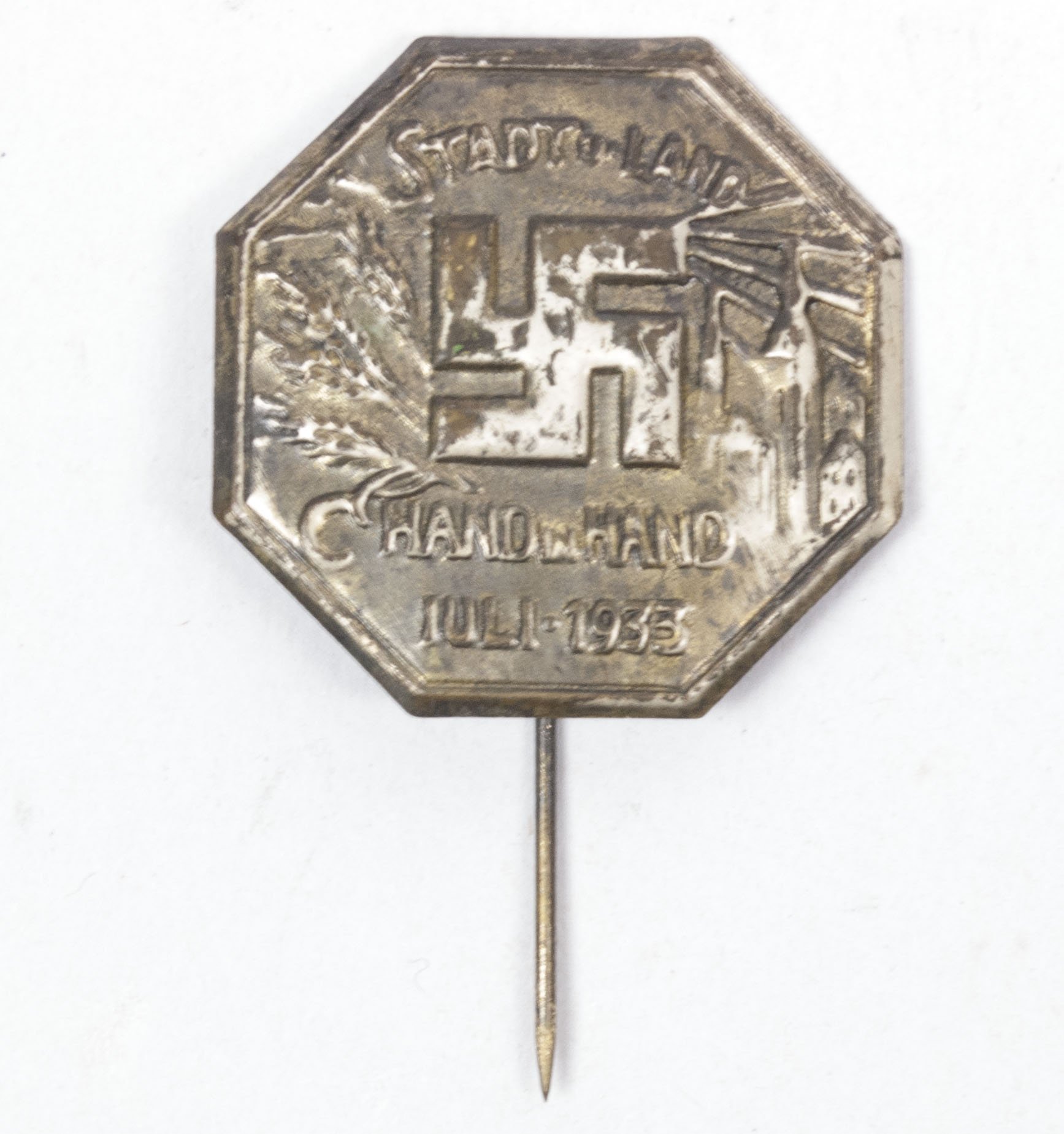 Stadt u Land – Hand in hand juli 1933 abzeichen — image 3