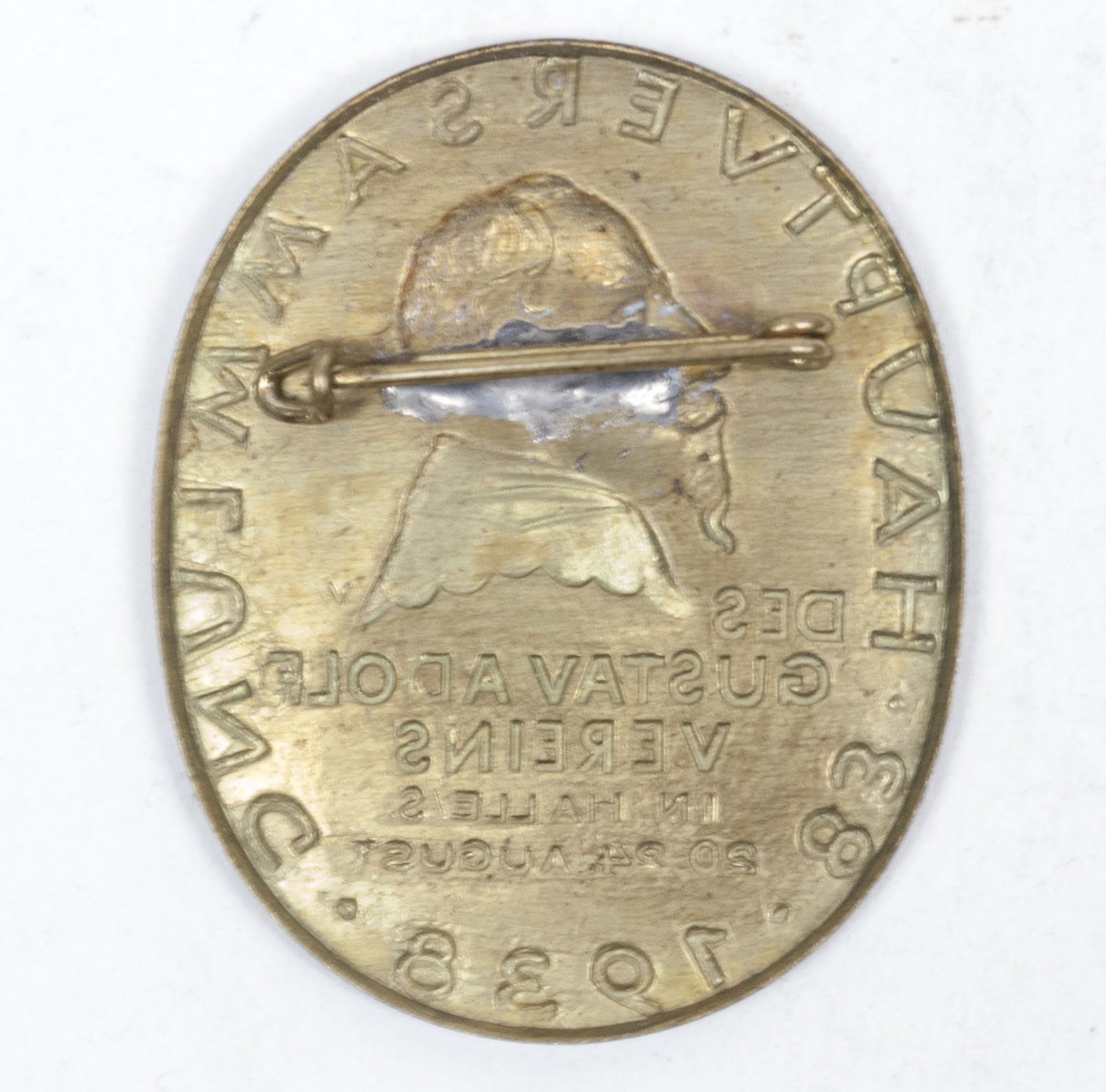 83.Hauptversammlung des Gustav Adolf Vereins Halle 1938 abzeichen — image 2