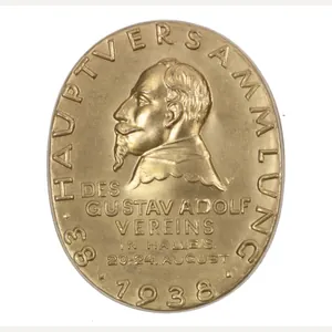 83.Hauptversammlung des Gustav Adolf Vereins Halle 1938 abzeichen