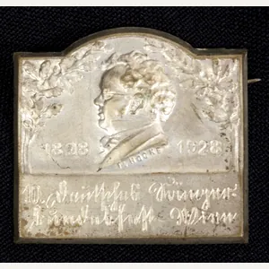 10. deutsches Sängerbundesfest Wien abzeichen 1928