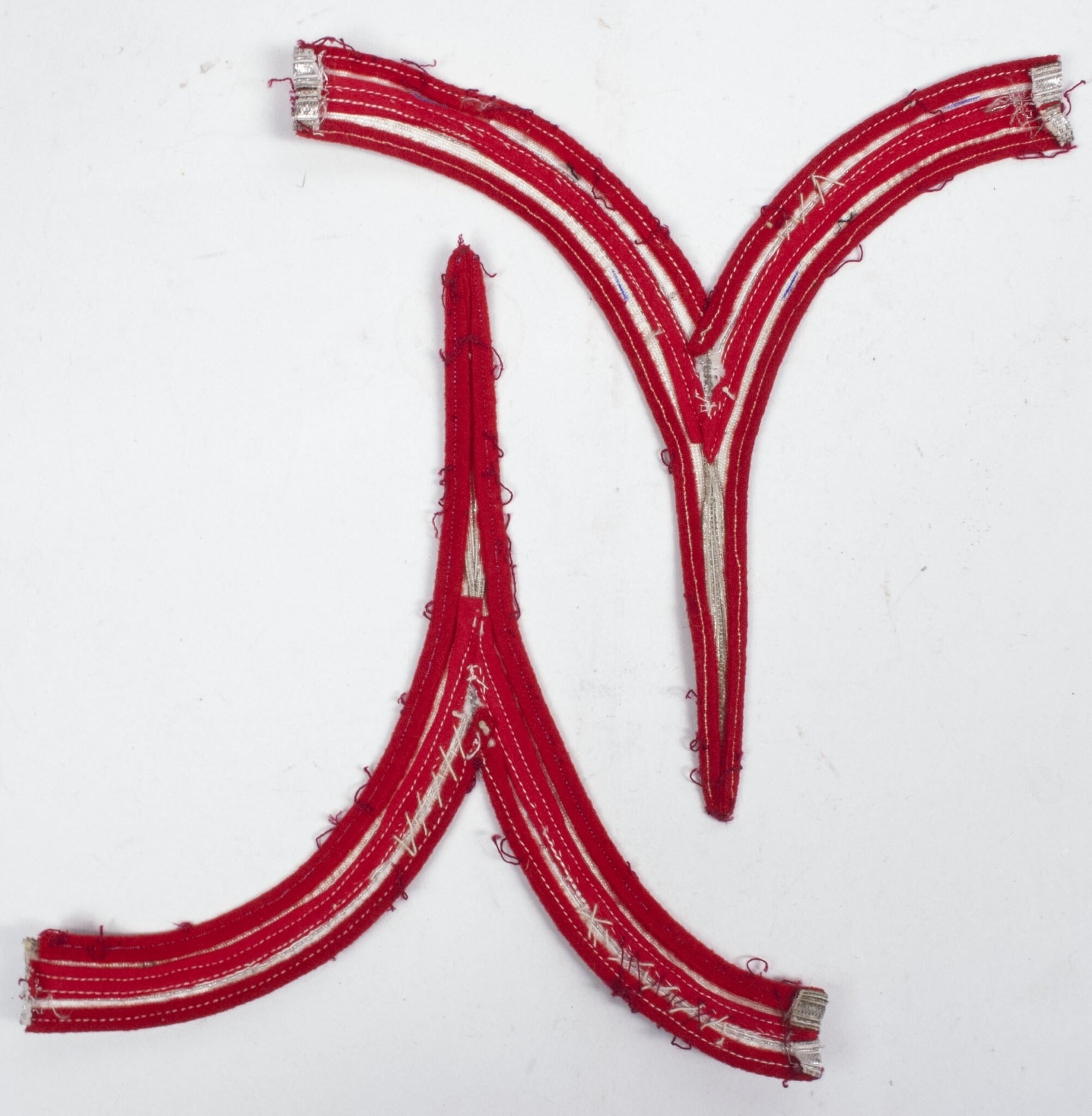 Nederlands Leger rang/bananenschil set officier Huzaar pre-1940 — image 2