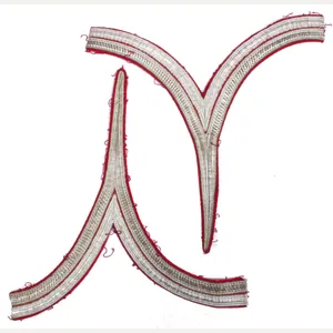 Nederlands Leger rang/bananenschil set officier Huzaar pre-1940