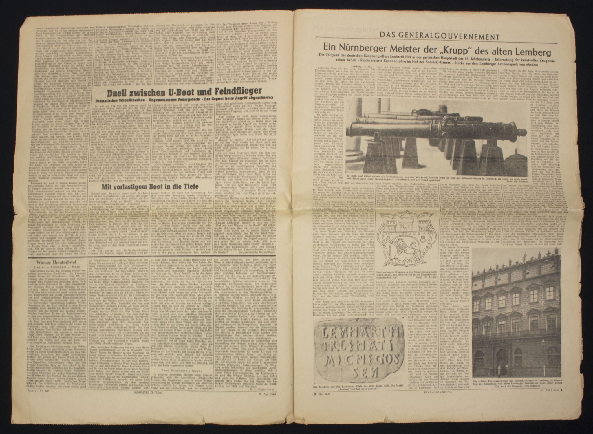 (Newspaper) Krakauer Zeitung – 16. Mai 1943 — image 5
