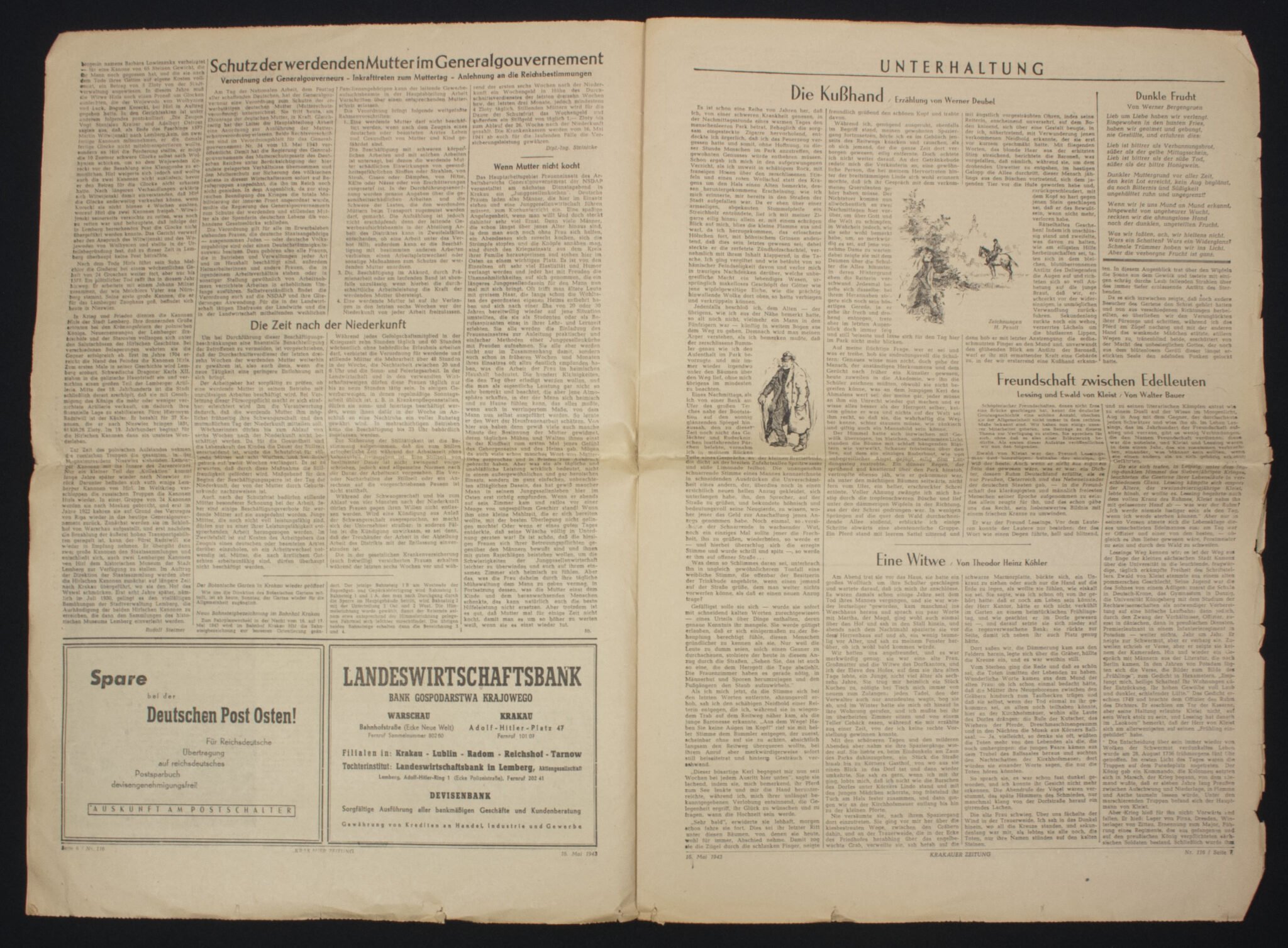 (Newspaper) Krakauer Zeitung – 16. Mai 1943 — image 6