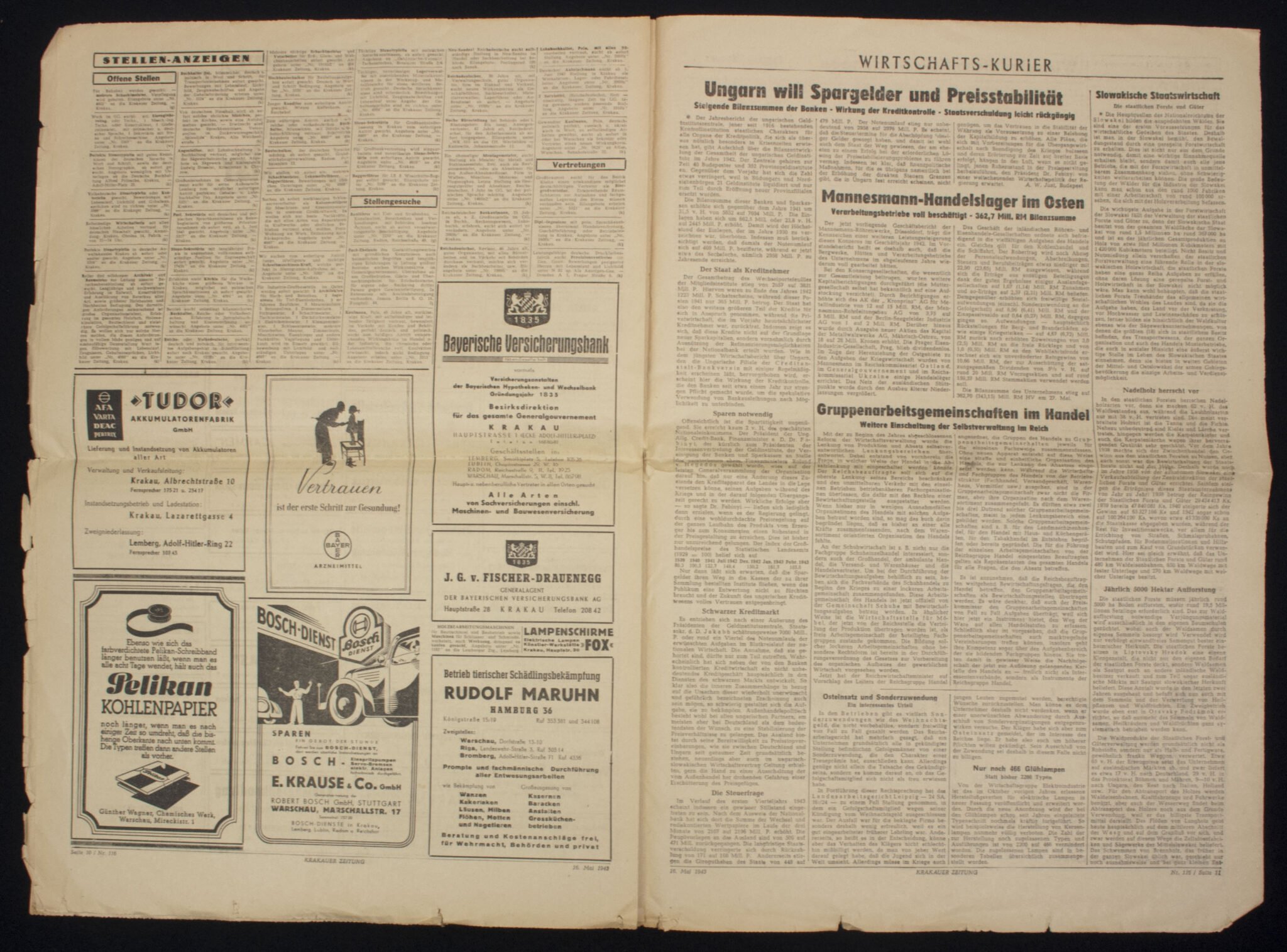 (Newspaper) Krakauer Zeitung – 16. Mai 1943 — image 8