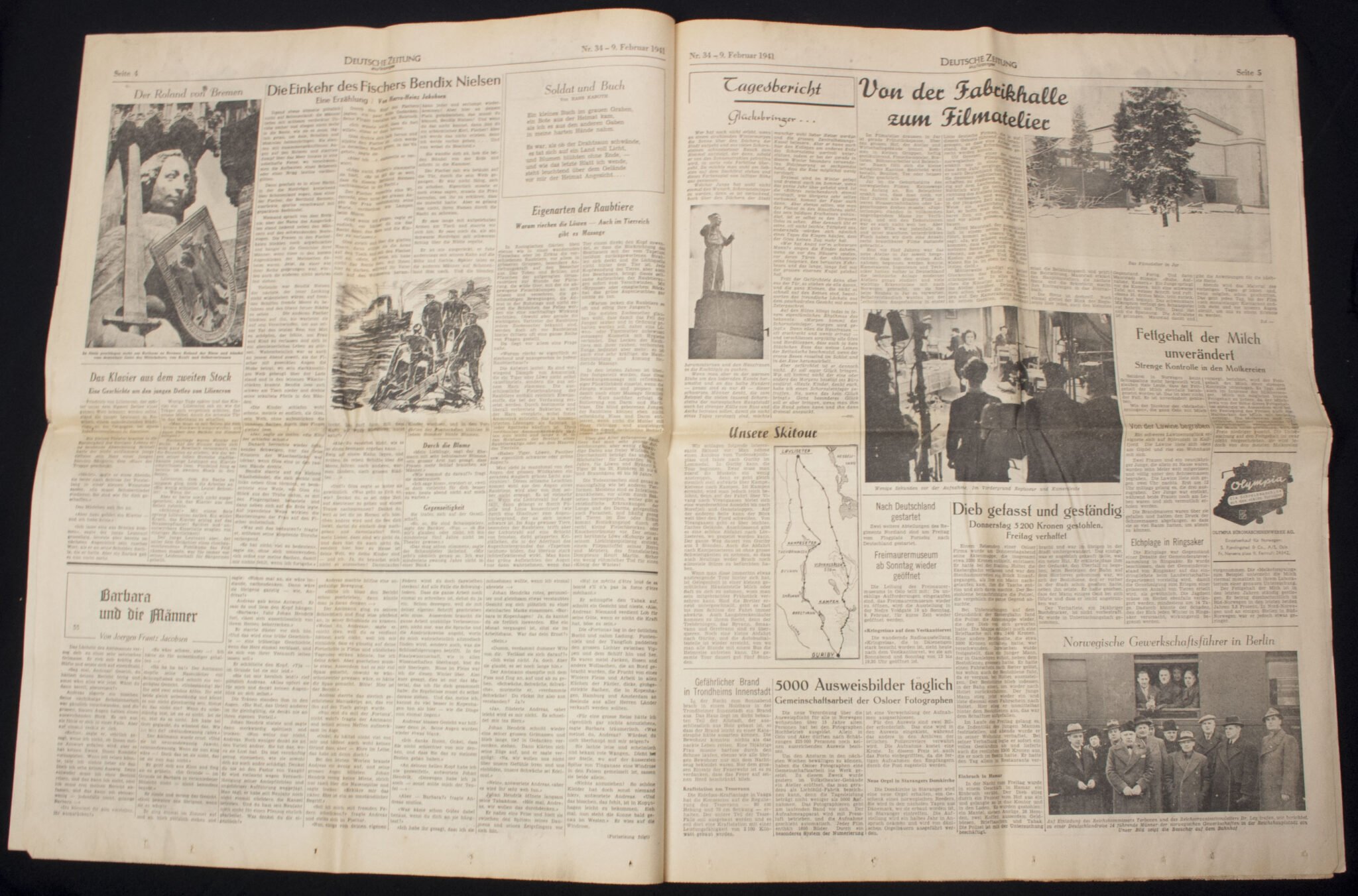 (Newspaper) Deutsche Zeitung in Norwegen 9. Februar 1941 — image 5