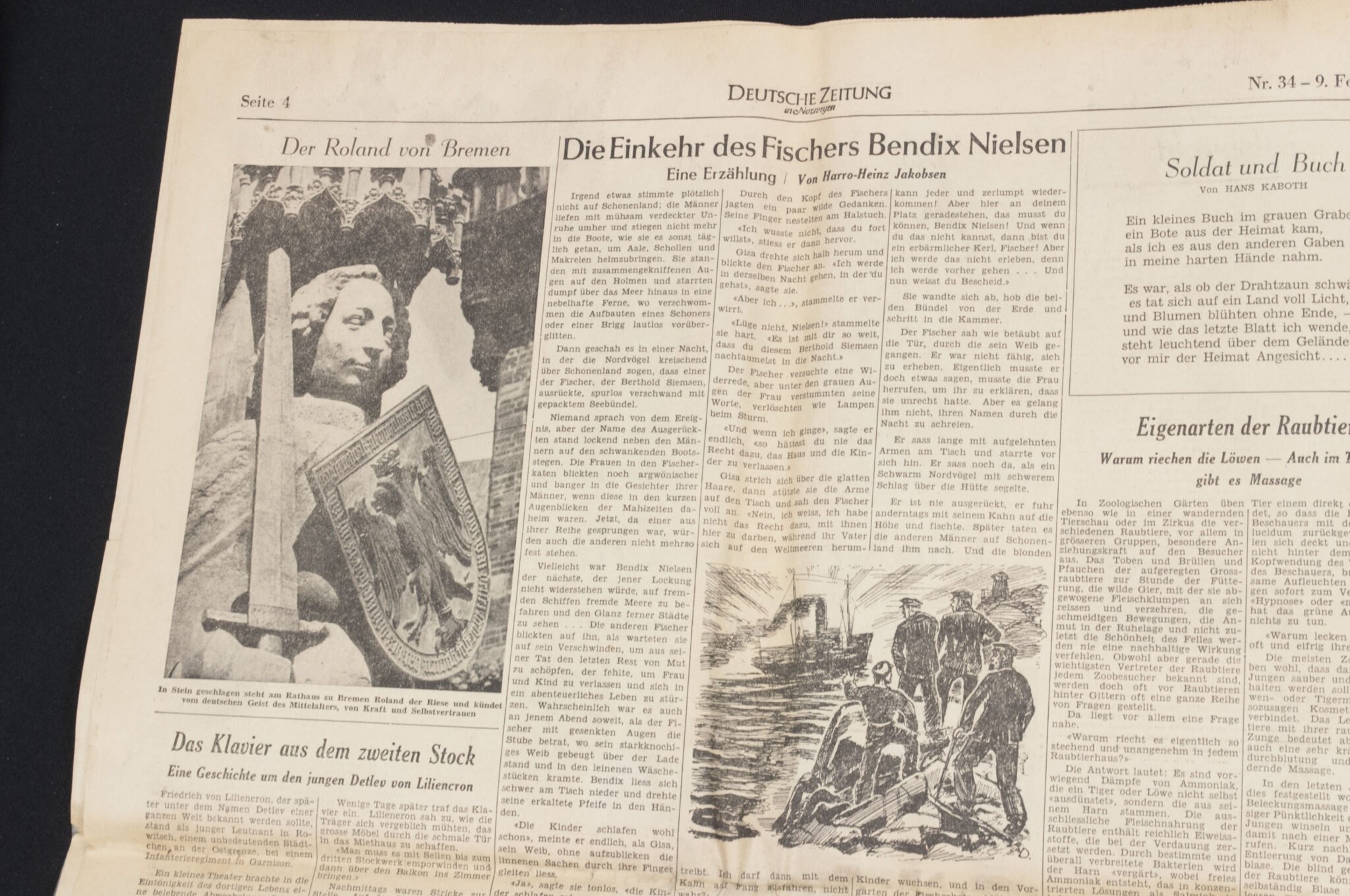 (Newspaper) Deutsche Zeitung in Norwegen 9. Februar 1941 — image 6