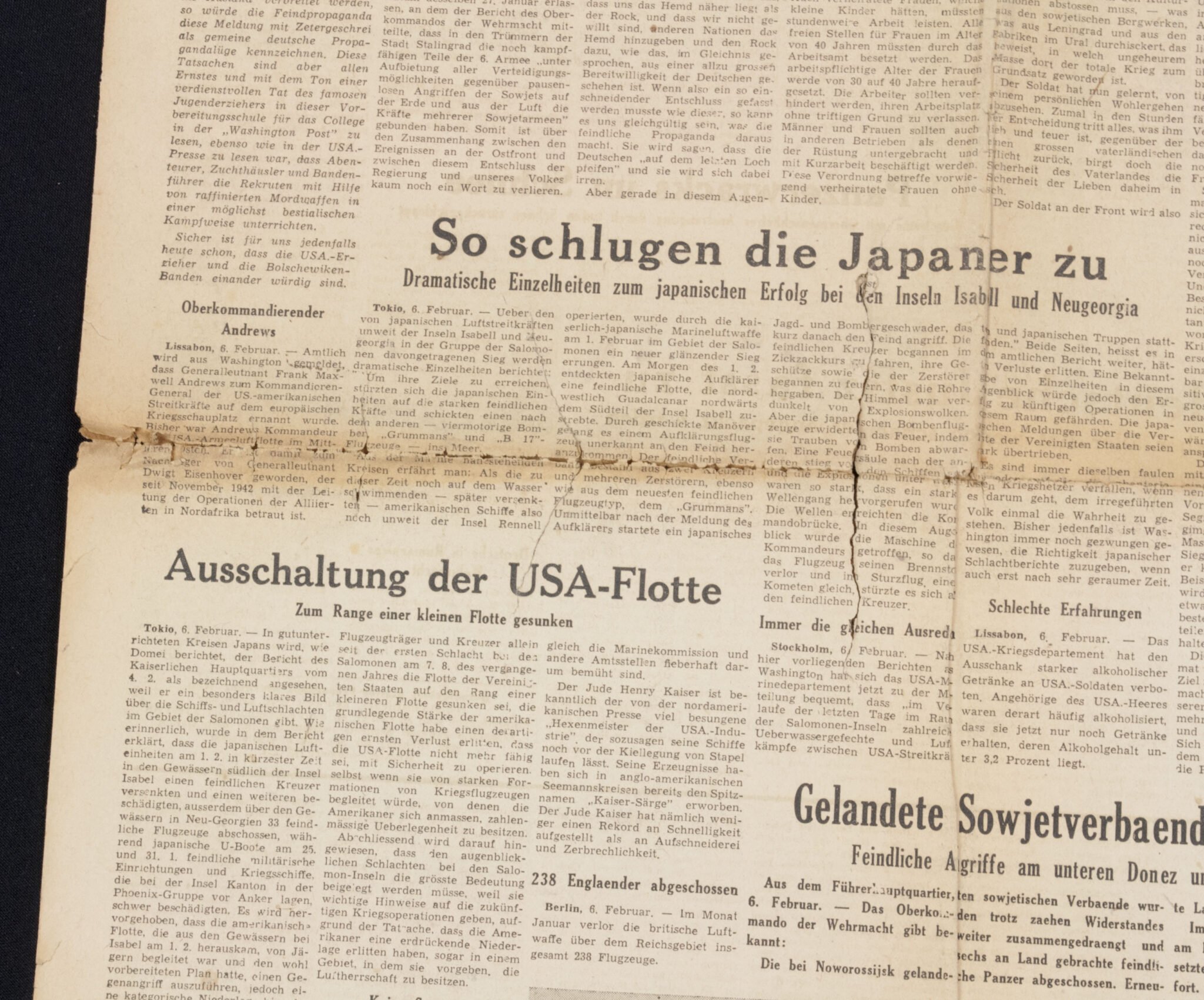 (Newspaper) Gegen Engeland – marine Frontzeitung an der Kanakküste 1943 — image 5