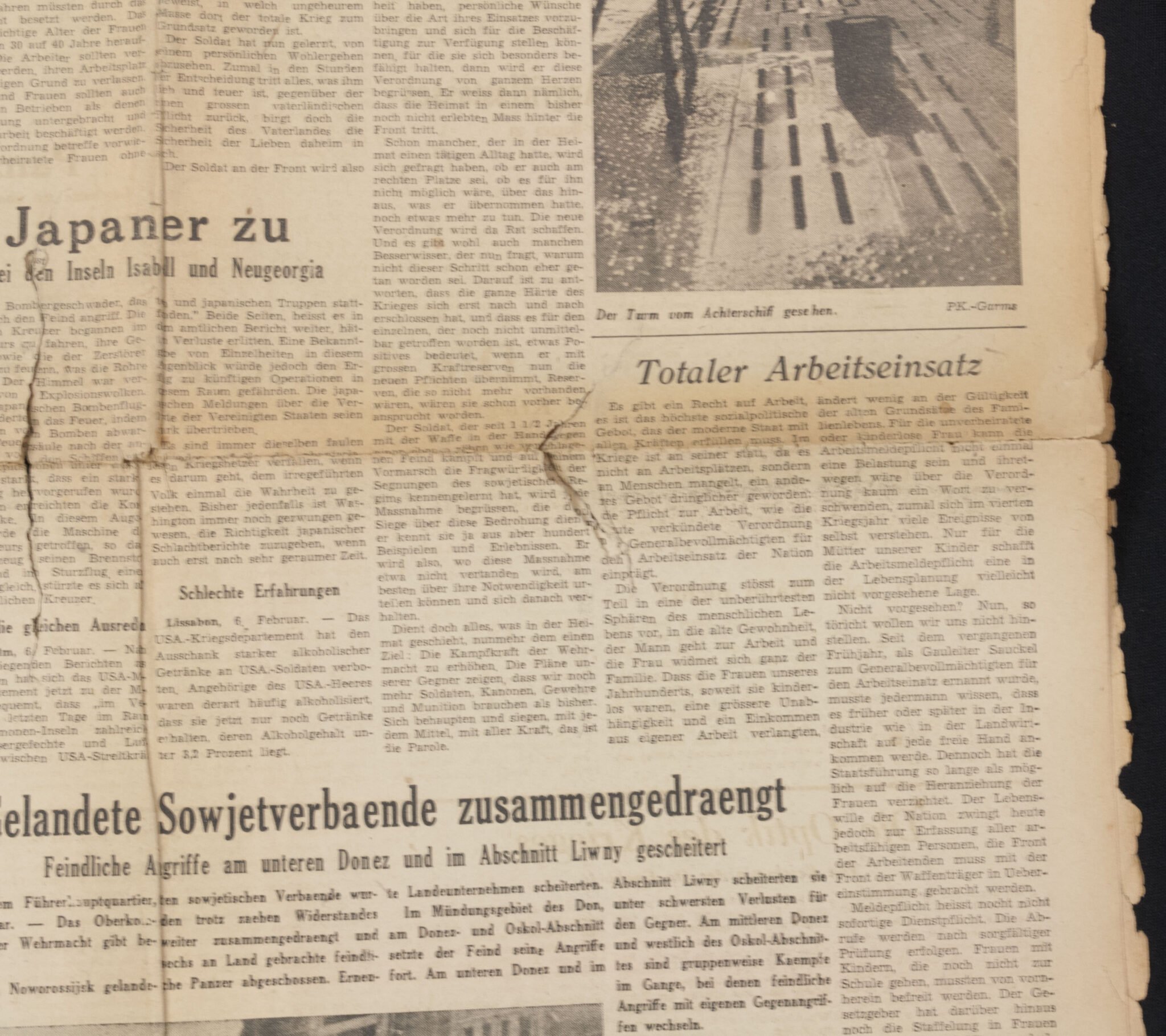 (Newspaper) Gegen Engeland – marine Frontzeitung an der Kanakküste 1943 — image 6