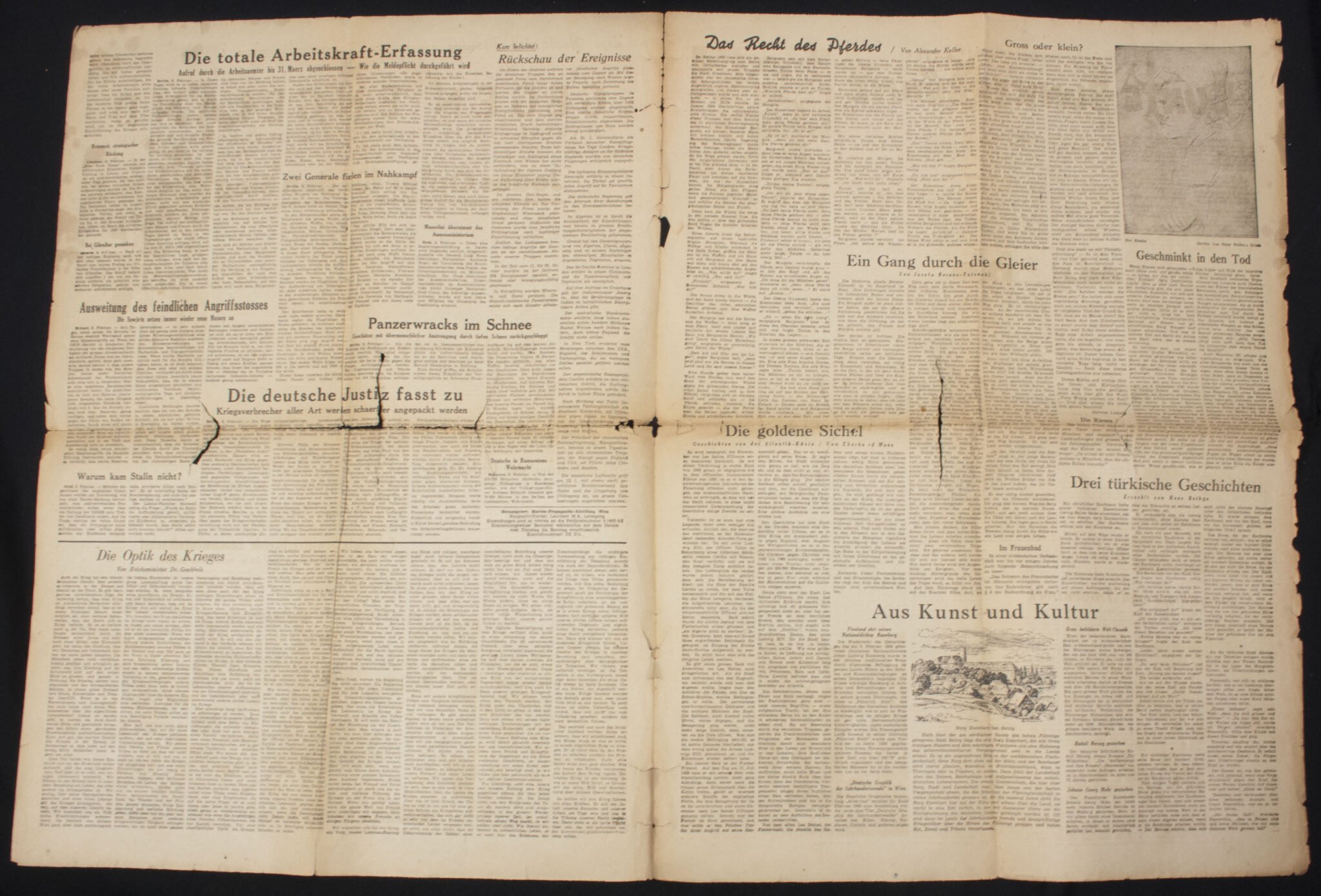 (Newspaper) Gegen Engeland – marine Frontzeitung an der Kanakküste 1943 — image 7