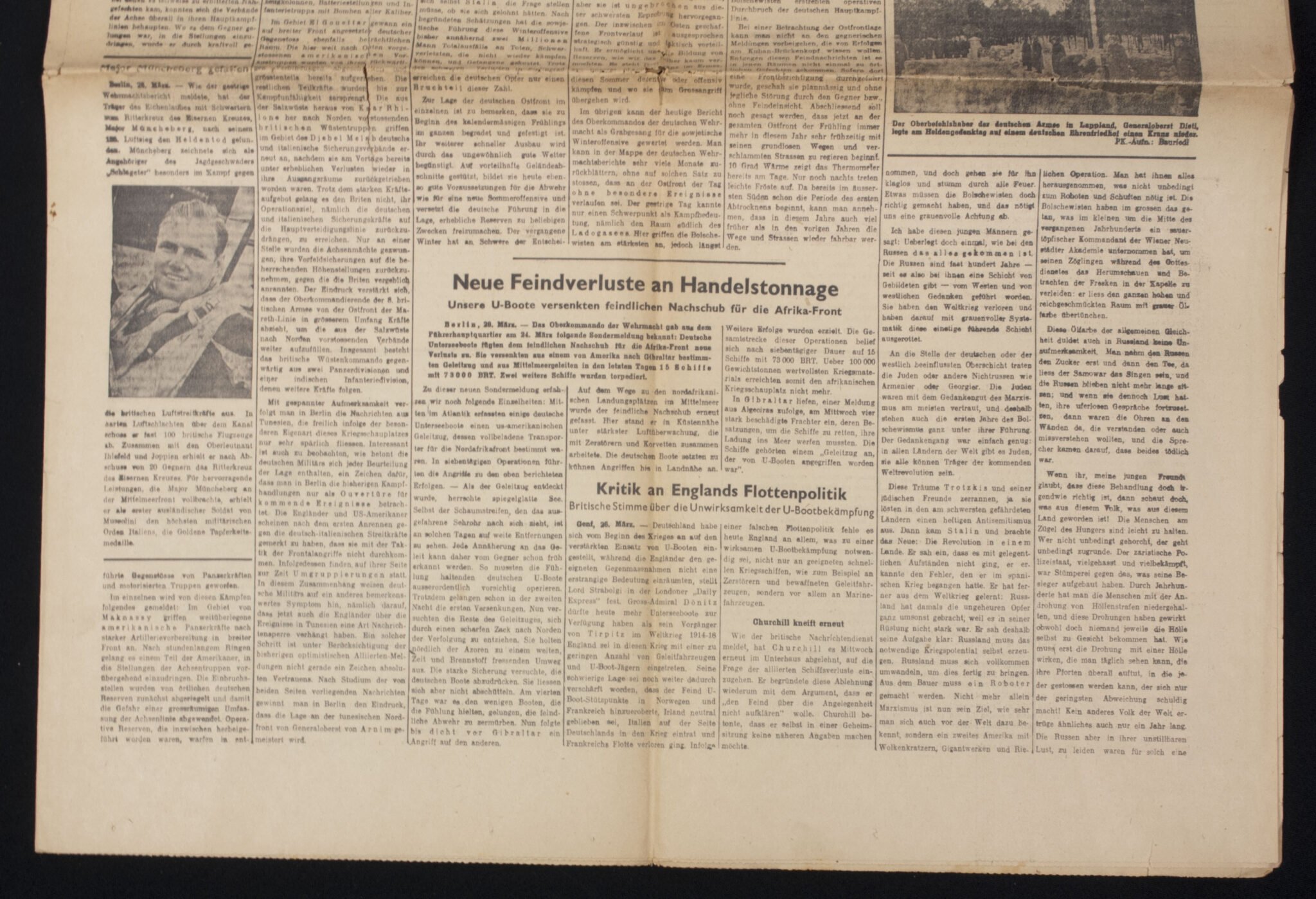 (Newspaper) Lapland-Kurier – Zeitung für die deutschen Soldaten in Nordfinnland 1943 — image 3
