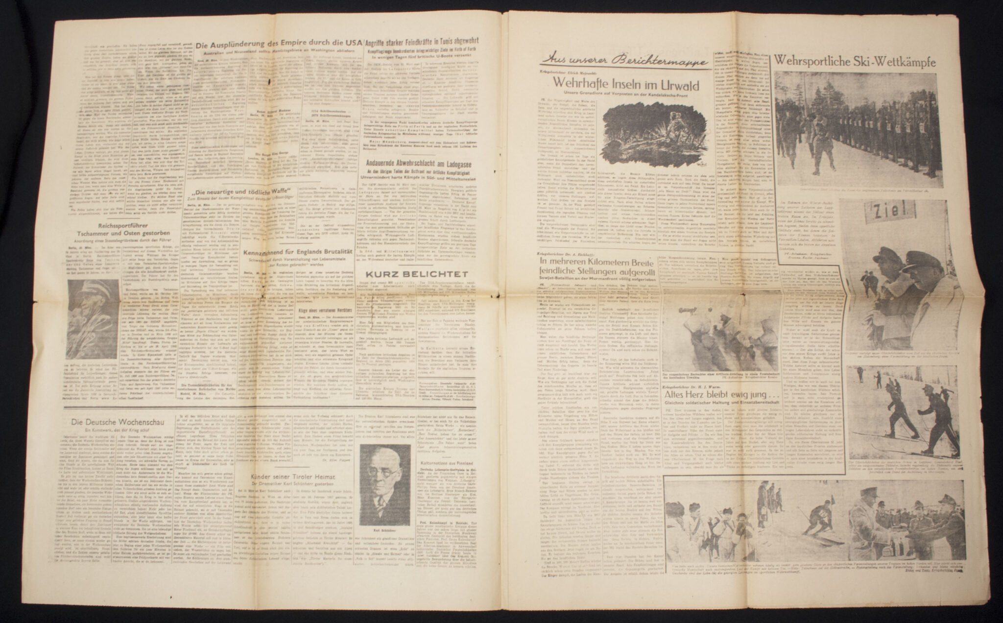 (Newspaper) Lapland-Kurier – Zeitung für die deutschen Soldaten in Nordfinnland 1943 — image 4