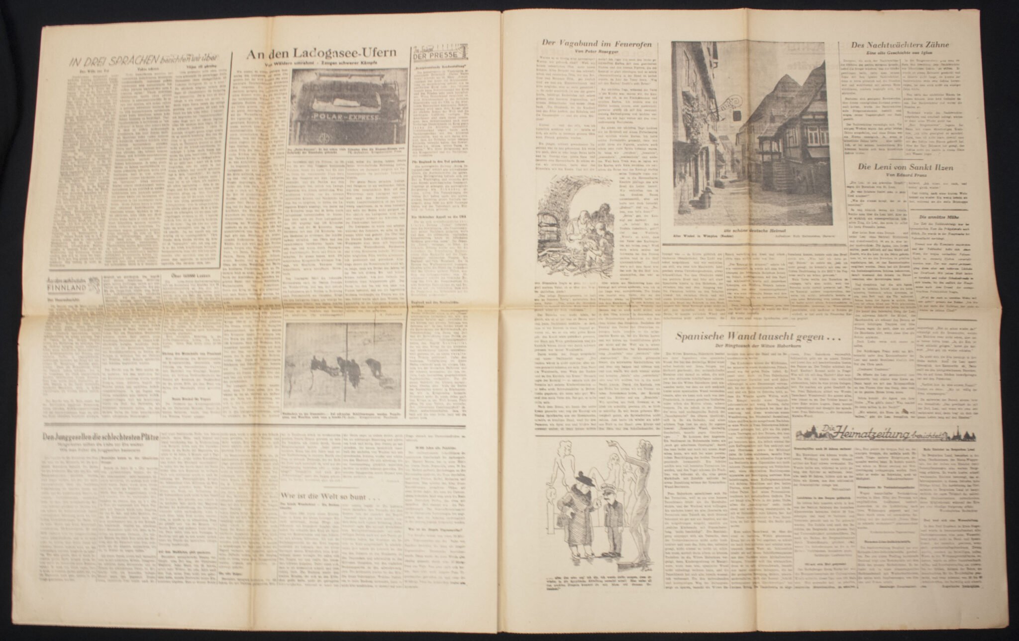 (Newspaper) Lapland-Kurier – Zeitung für die deutschen Soldaten in Nordfinnland 1943 — image 7