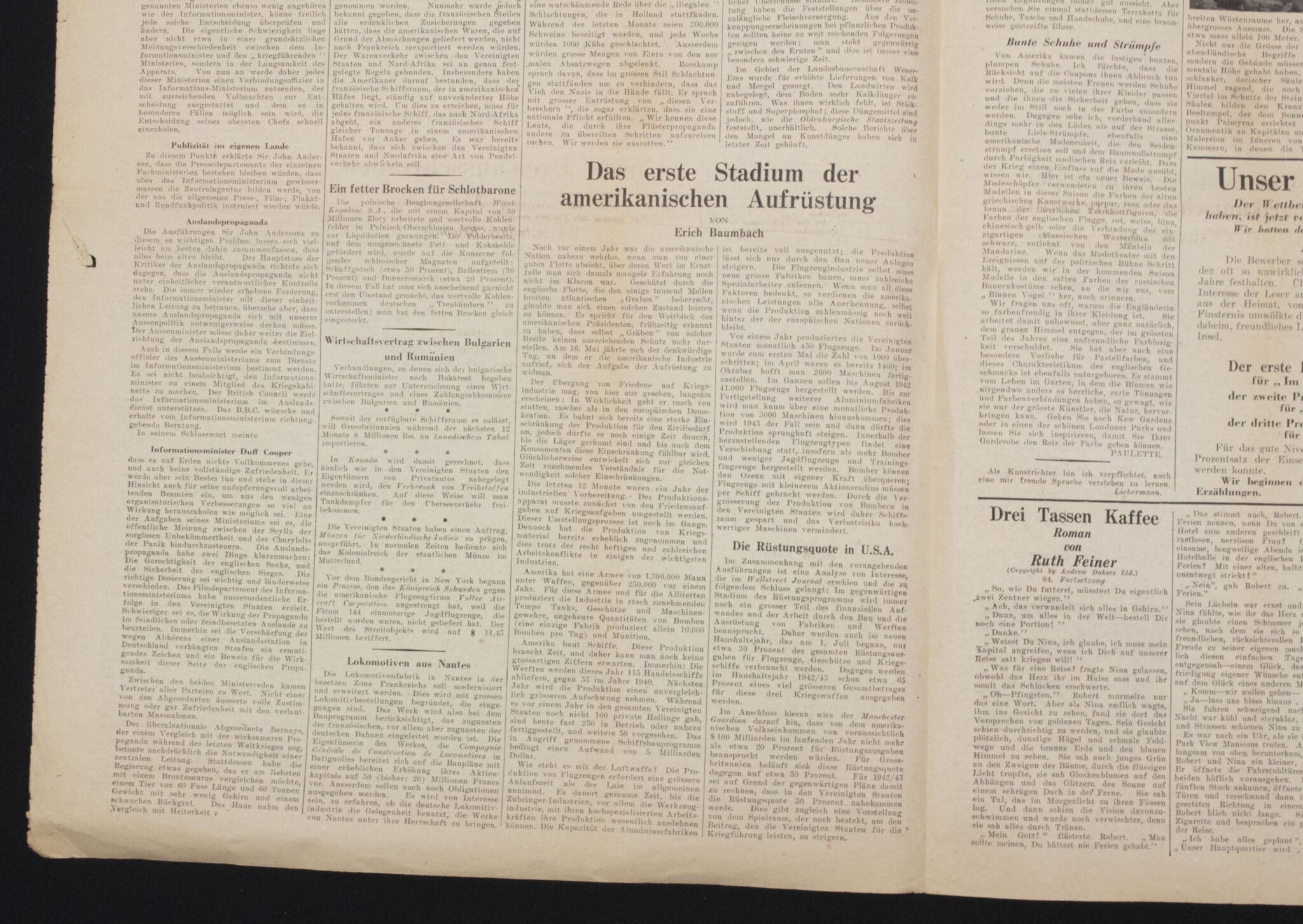 (Newspaper) Die Zeitung Londoner Deutsches Wochenblatt 5. Juli 1941 — image 6