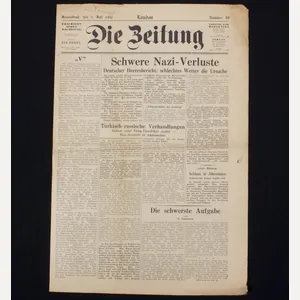 (Newspaper) Die Zeitung Londoner Deutsches Wochenblatt 5. Juli 1941