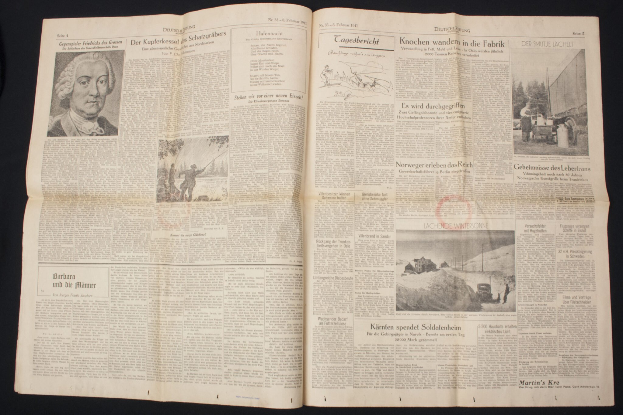 (Newspaper) Deutsche Zeitung in Norwegen 9. Februar 1941 — image 5