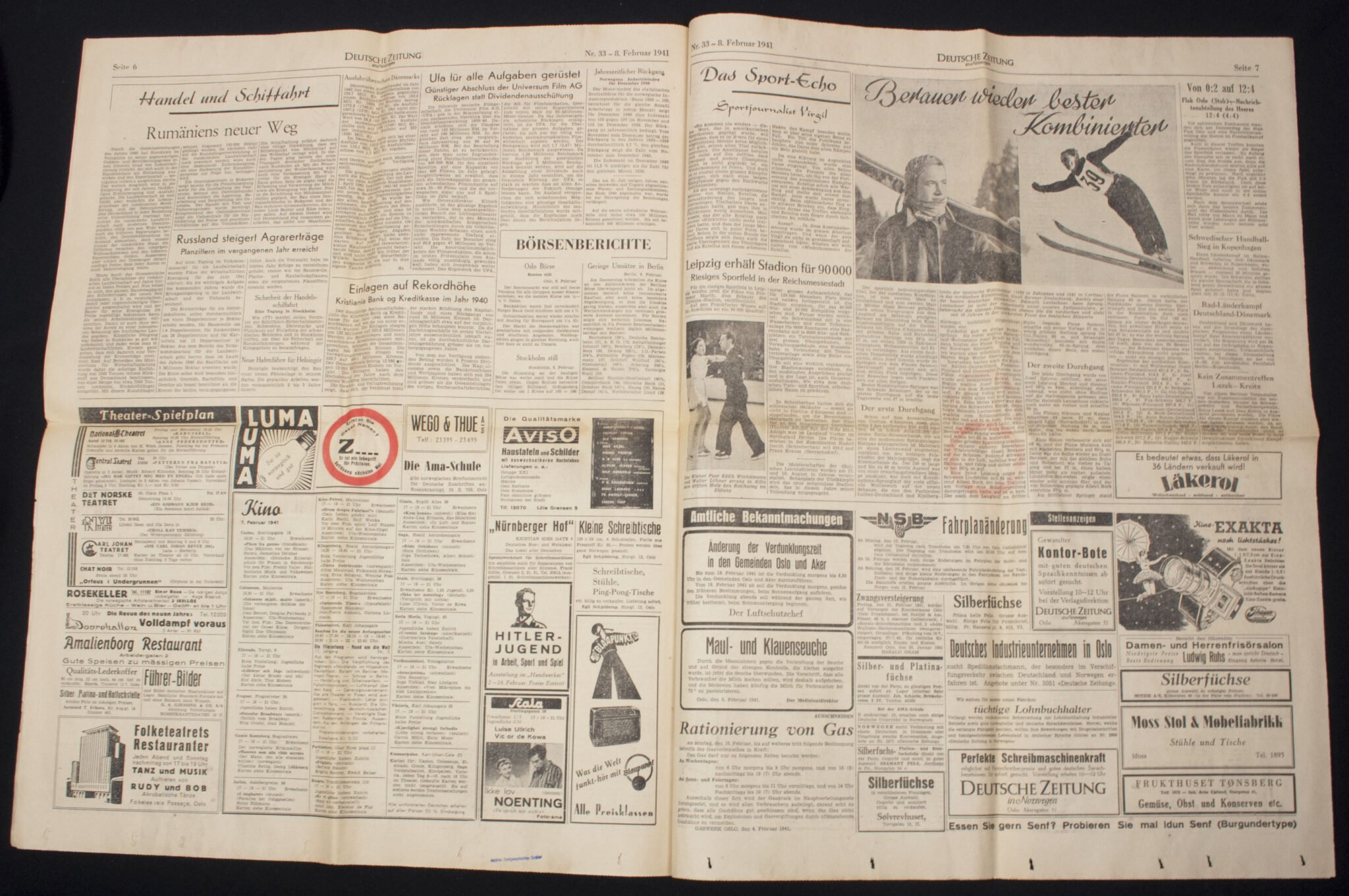 (Newspaper) Deutsche Zeitung in Norwegen 9. Februar 1941 — image 6
