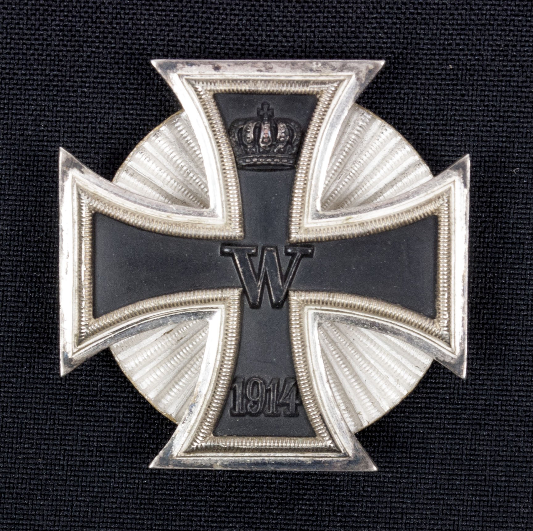 WW1 Iron Cross first Class + screwdisc / Eiserne Kreuz Erste Klasse (EK1) + Schraubscheibe (Maker Deumer) — image 2