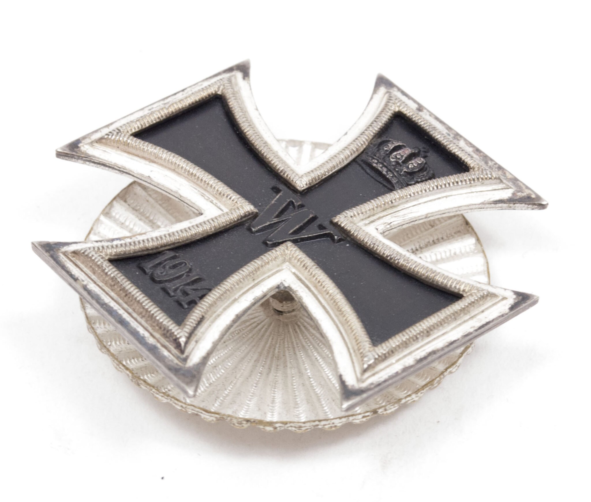 WW1 Iron Cross first Class + screwdisc / Eiserne Kreuz Erste Klasse (EK1) + Schraubscheibe (Maker Deumer) — image 8