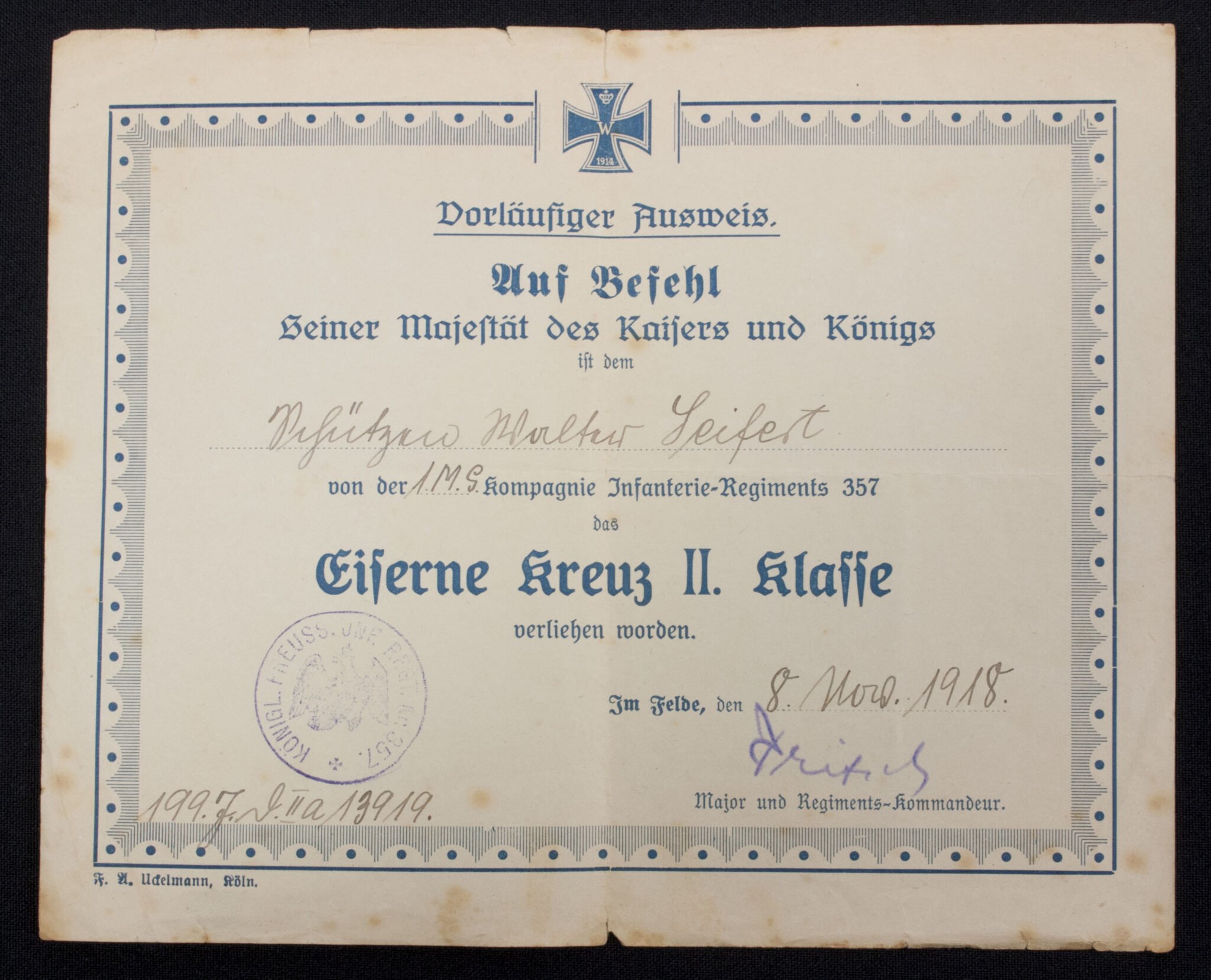 SA group with SA Leistungsbuch + Kameradschaftsbund Deutscher Polizeibeamten Mitgliedsbuch + Citations EK2, FEK, and more — image 2