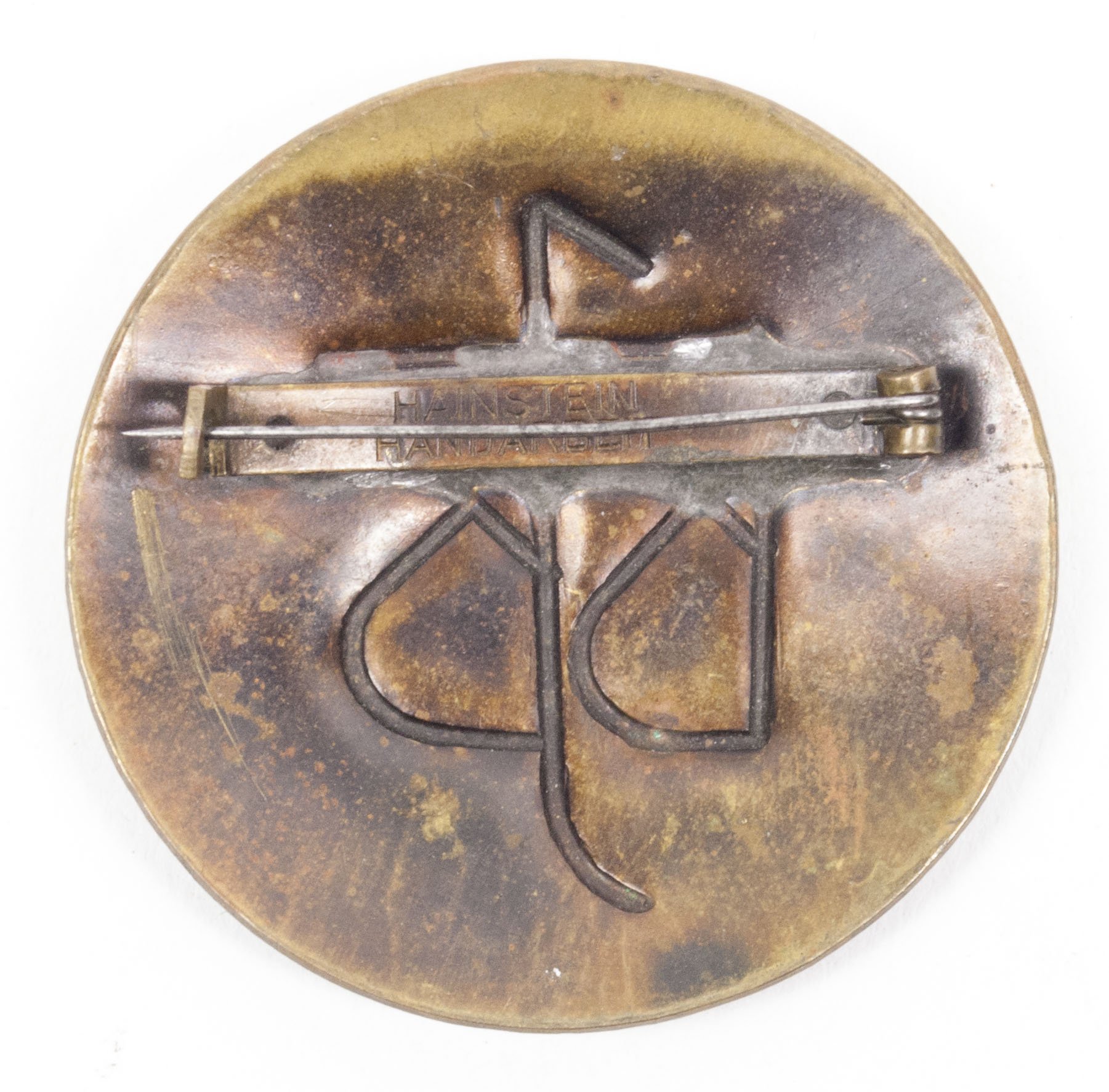 (Brooch) Baptistischer Jugendbund (Marked Hainstein Handarbeit) – rare — image 2