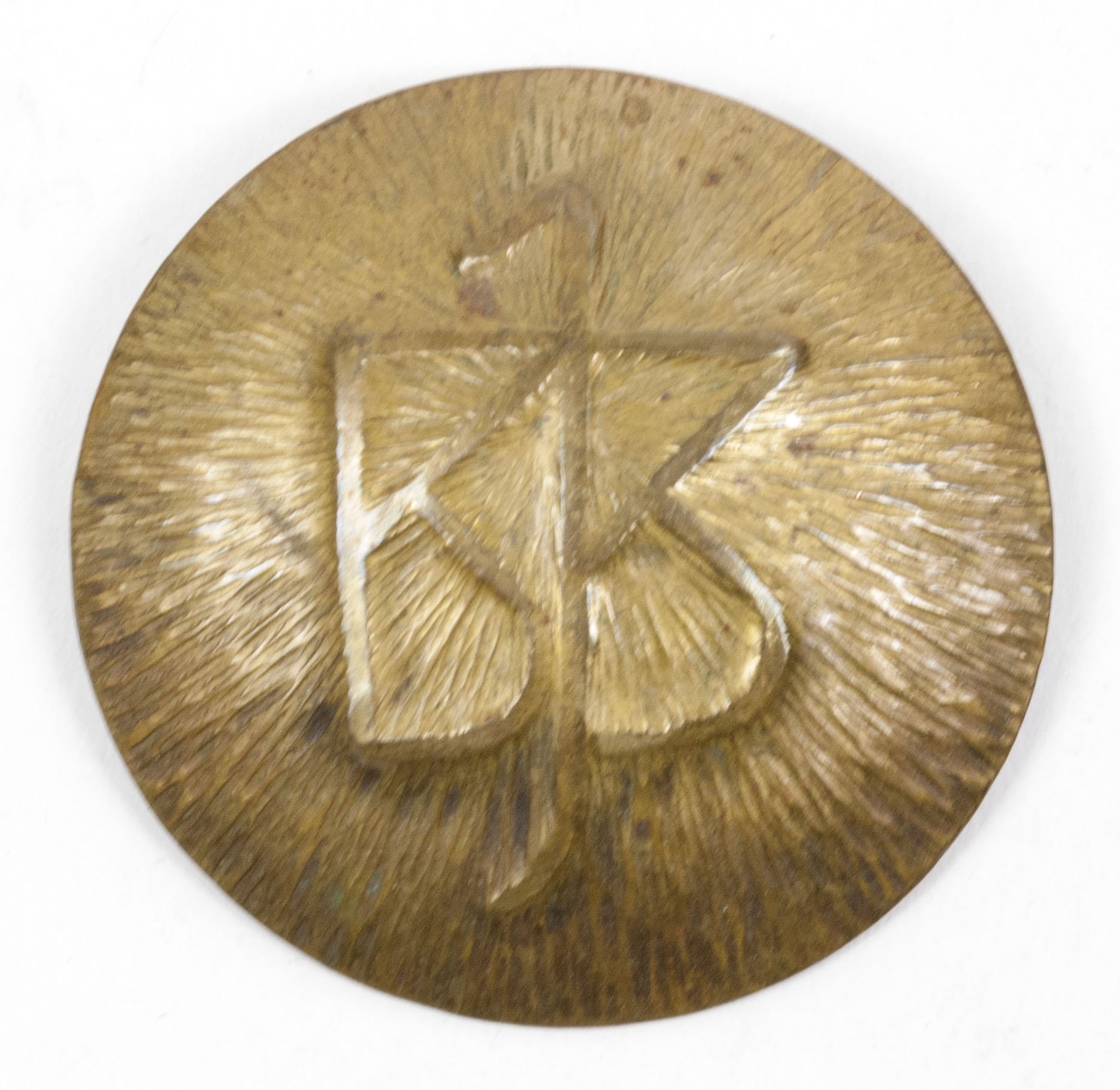 (Brooch) Baptistischer Jugendbund (Marked Hainstein Handarbeit) – rare — image 3