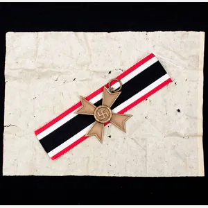 Kriegsverdienstkreuz (KVK) ohne Schwerter / War Merit Cross without swords …