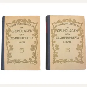 (Book) Houston Stewart Chamberlain – Die Grundlagen des XIX. Jahrhunderts …