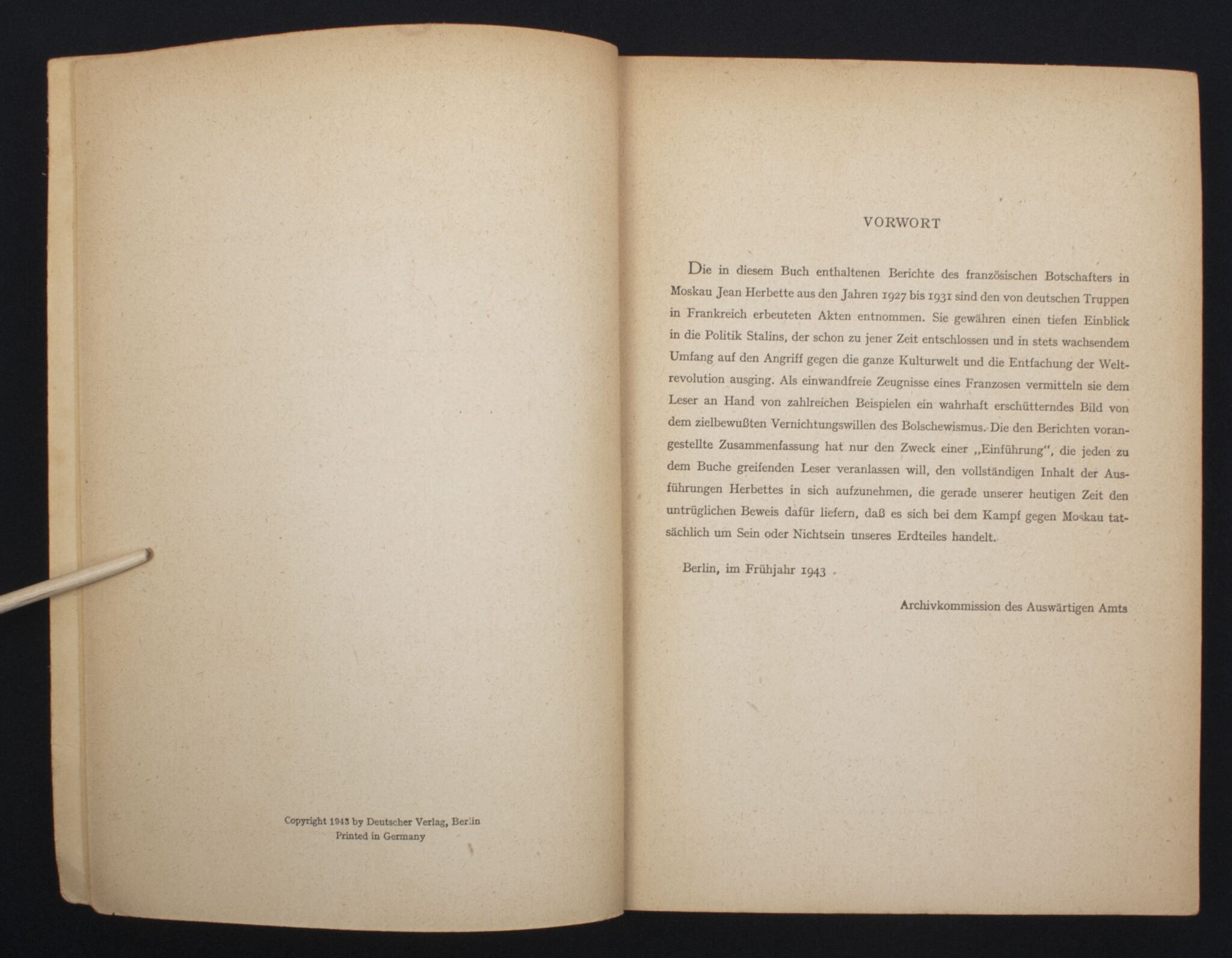 (Book) Ein Französischer Diplomat über die Bolschewistische Gefahr (1943) — image 4