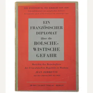 (Book) Ein Französischer Diplomat über die Bolschewistische Gefahr (1943)