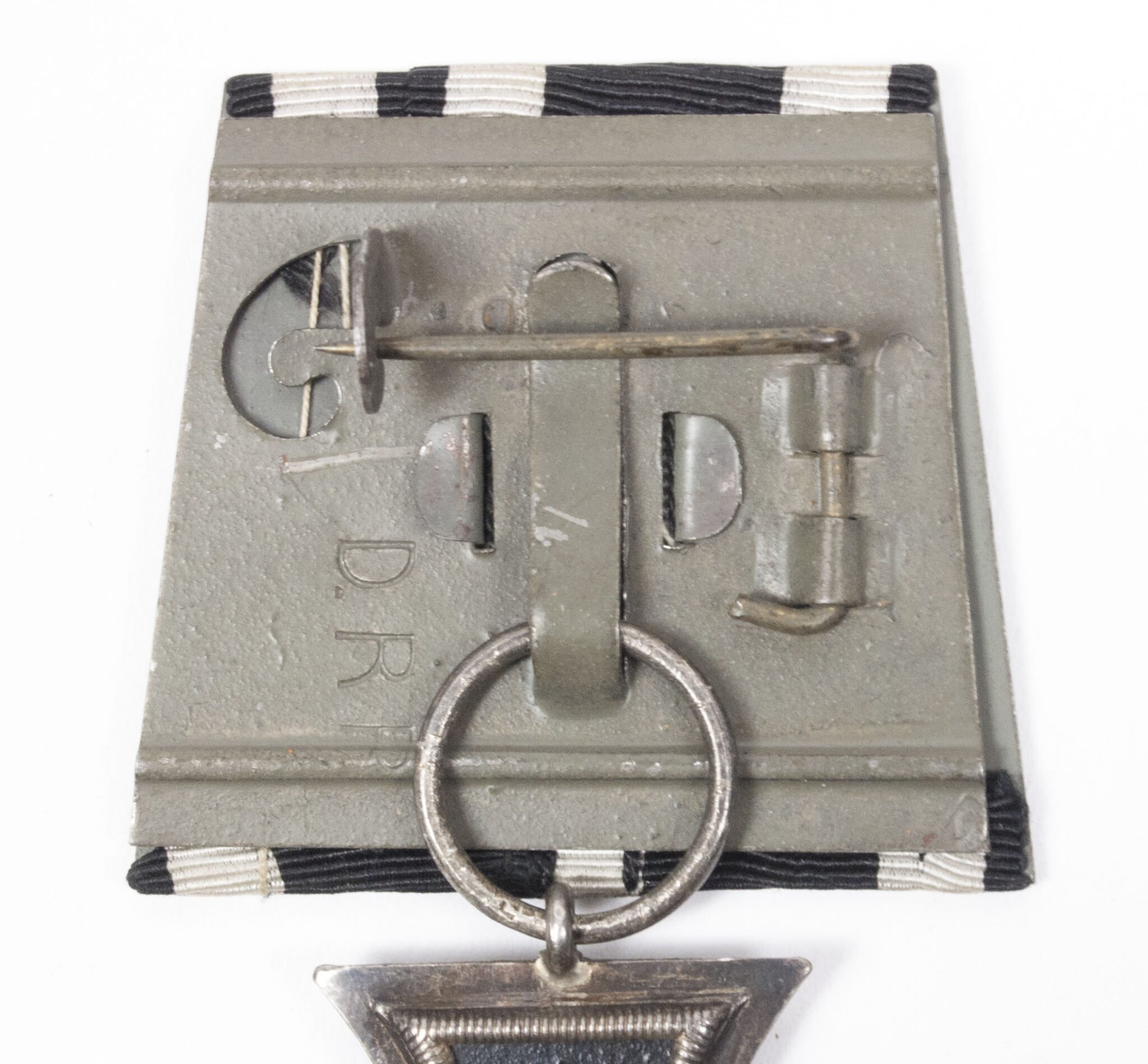 WWI Iron Cross second Class (EK2) Einzelspange / single ribbon + awarding document from 7. Kompagnie Rs-Inf.-Regt. Nr. 55 — image 6